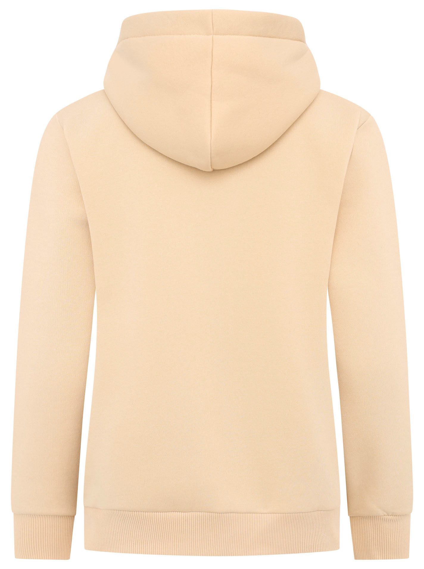 Zwillingsherz Capuchonsweatvest met bindbanden in leeuw-look