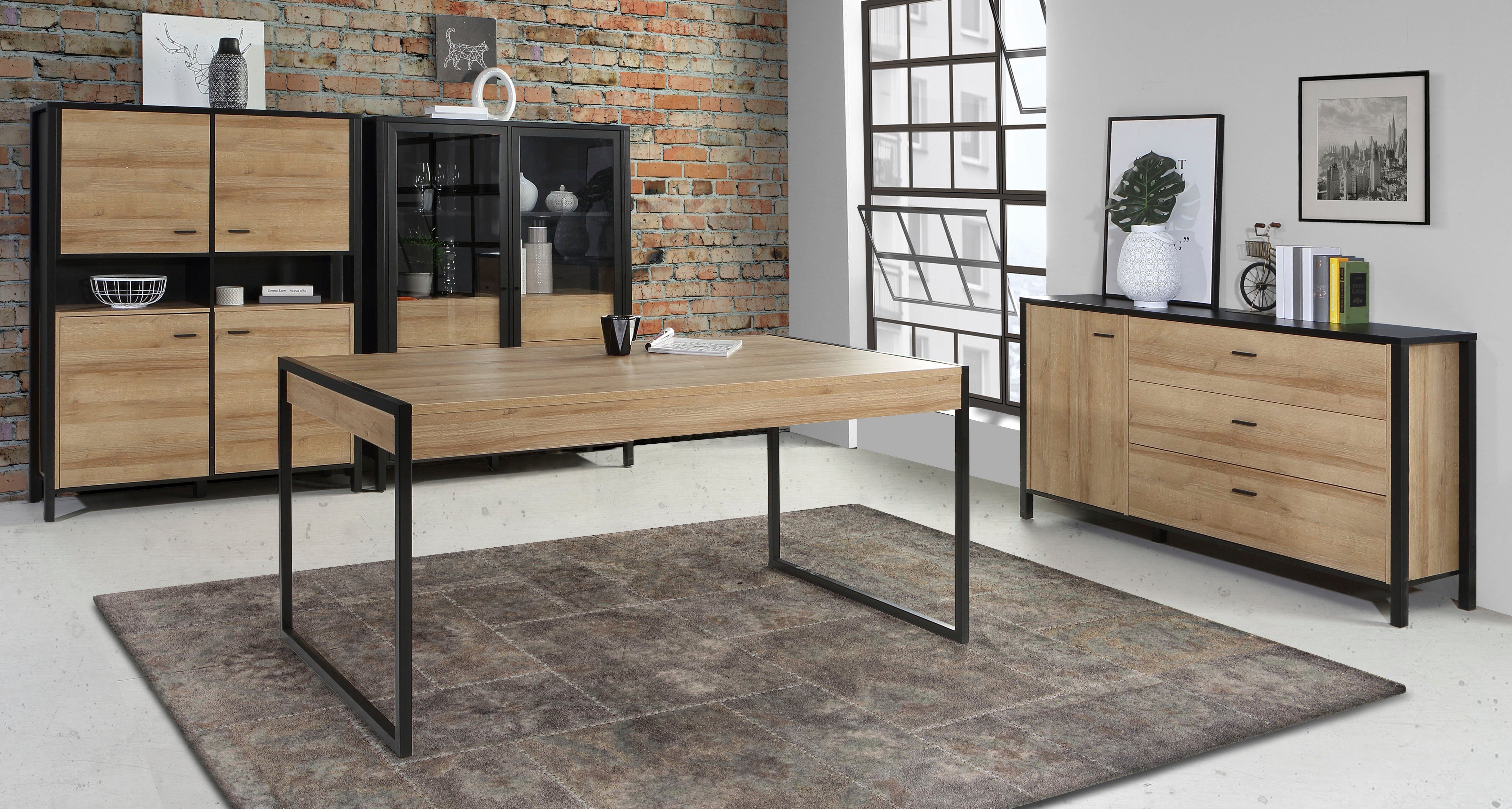 FORTE Highboard High Rock Breedte ca. 121 cm