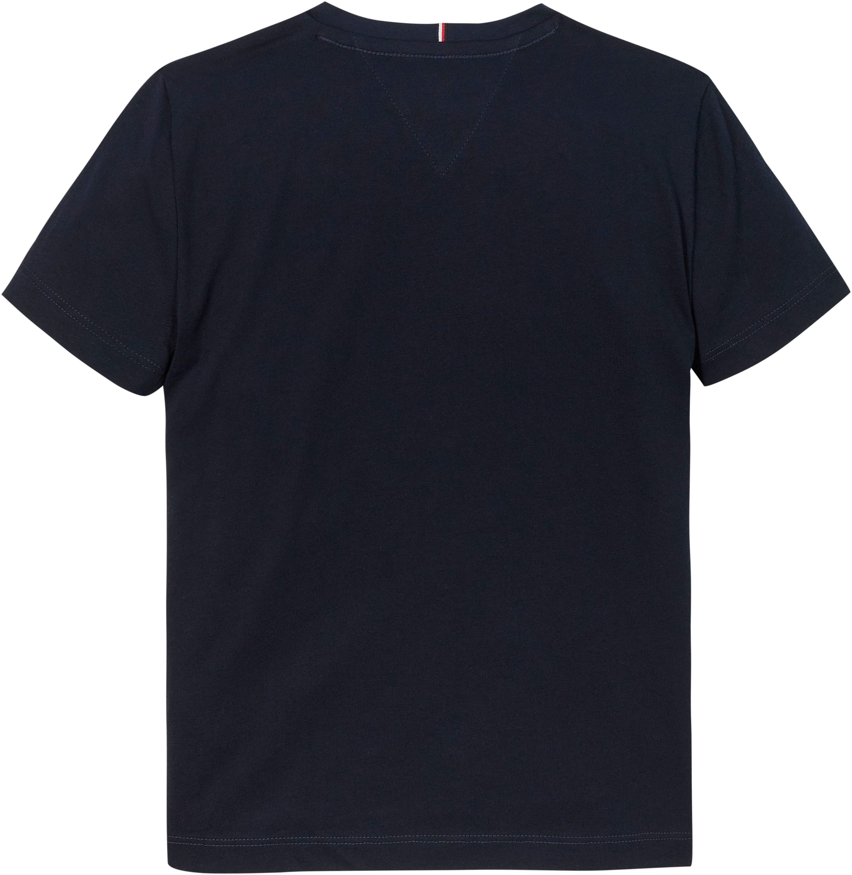 Tommy Hilfiger Shirt met korte mouwen HILFIGER NY FOIL REG TEE SS Kinderen tot 16 jaar met logo-opdruk
