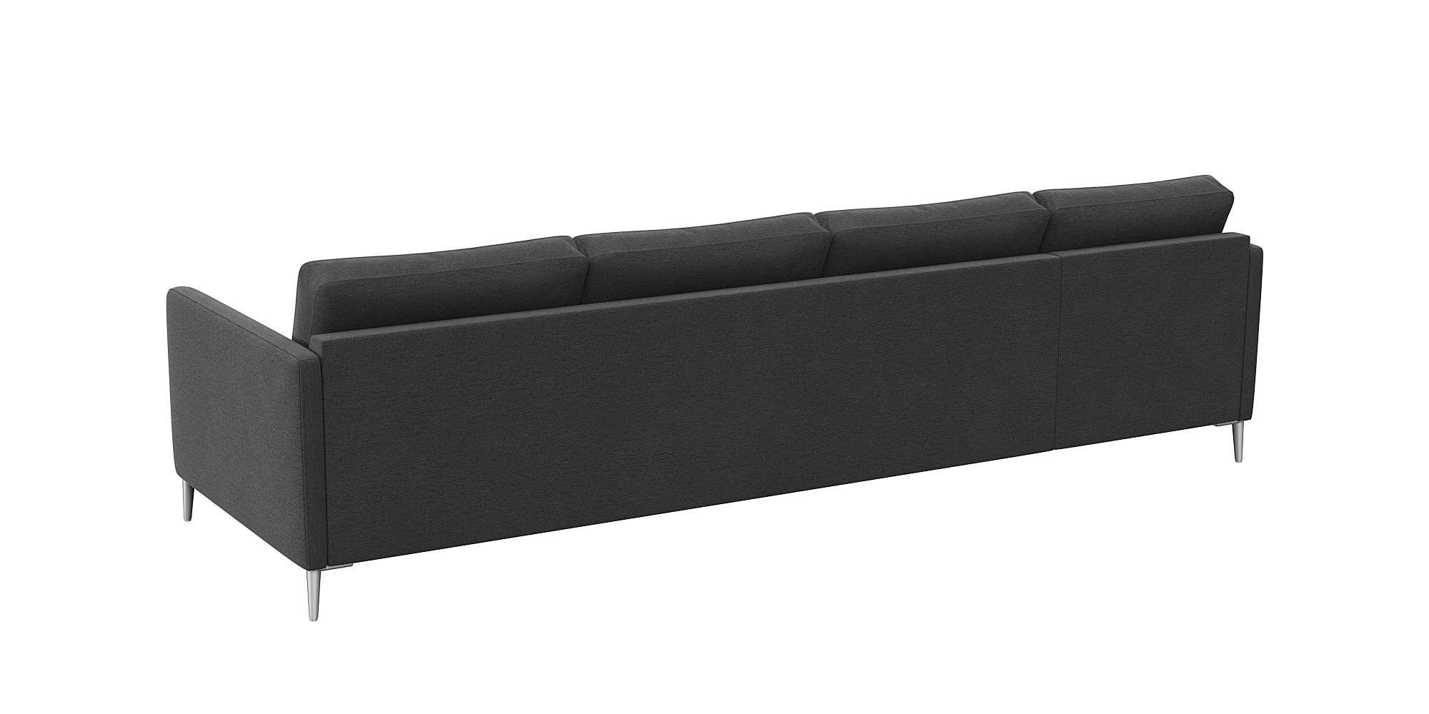 FLEXLUX Hoekbank Fiore, super zitcomfort door koudschuim in de zitting, L-vorm
