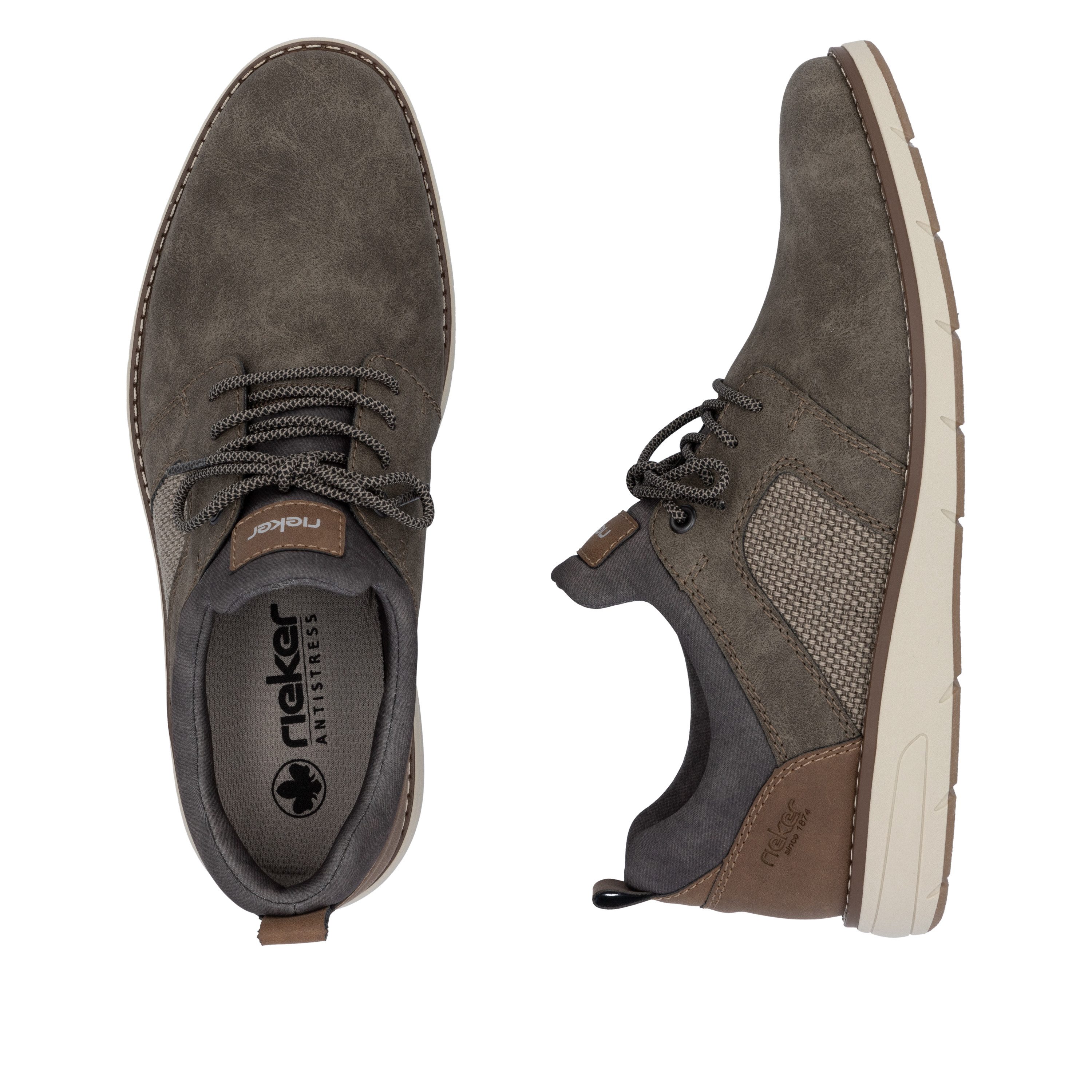 Rieker Slip-on sneakers Slippers, vrijetijdsschoen, lage schoen met modieuze zool