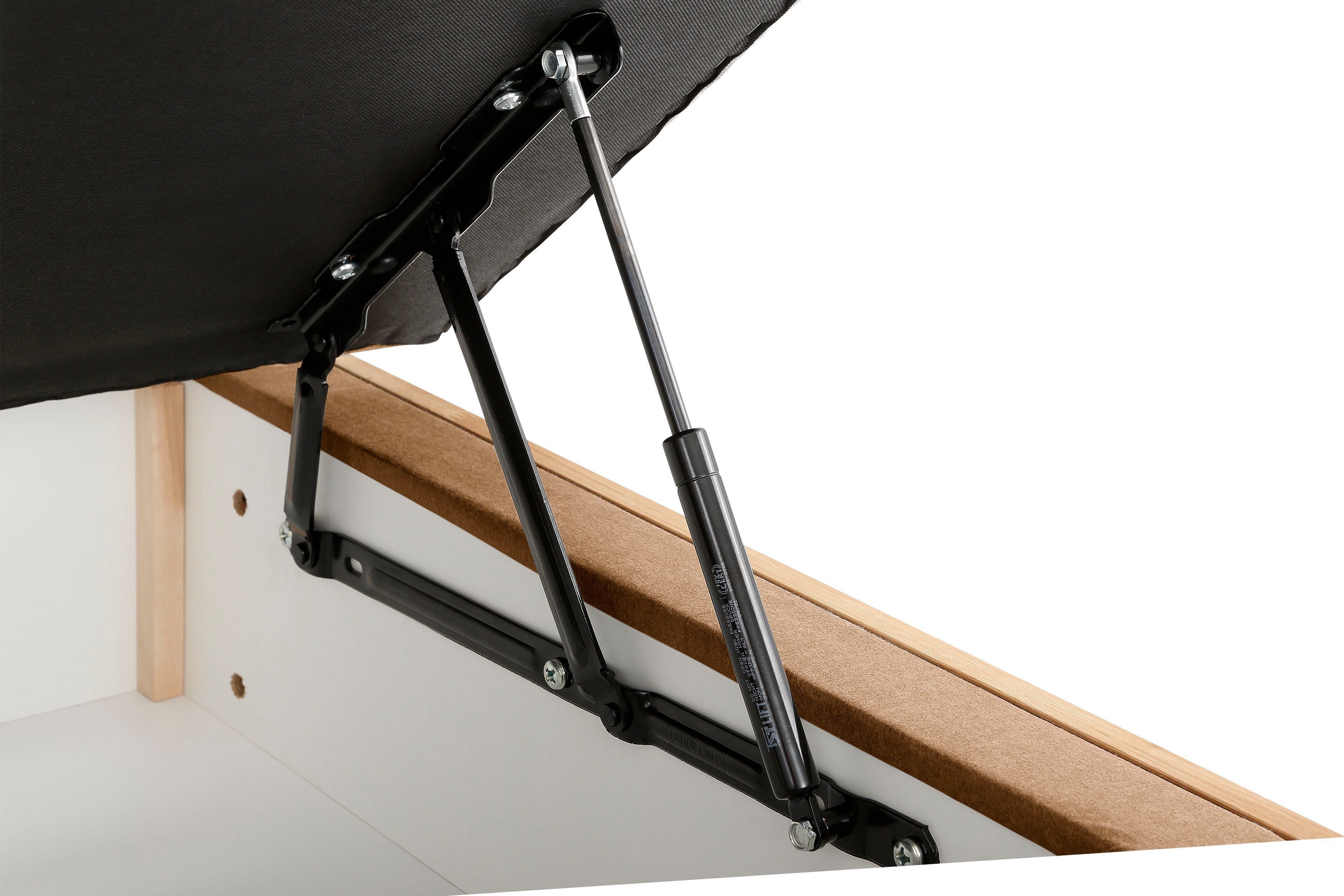 OTTO products Boxspring Ledverlichting, met gecertificeerde, gerecyclede overtrekstoffen