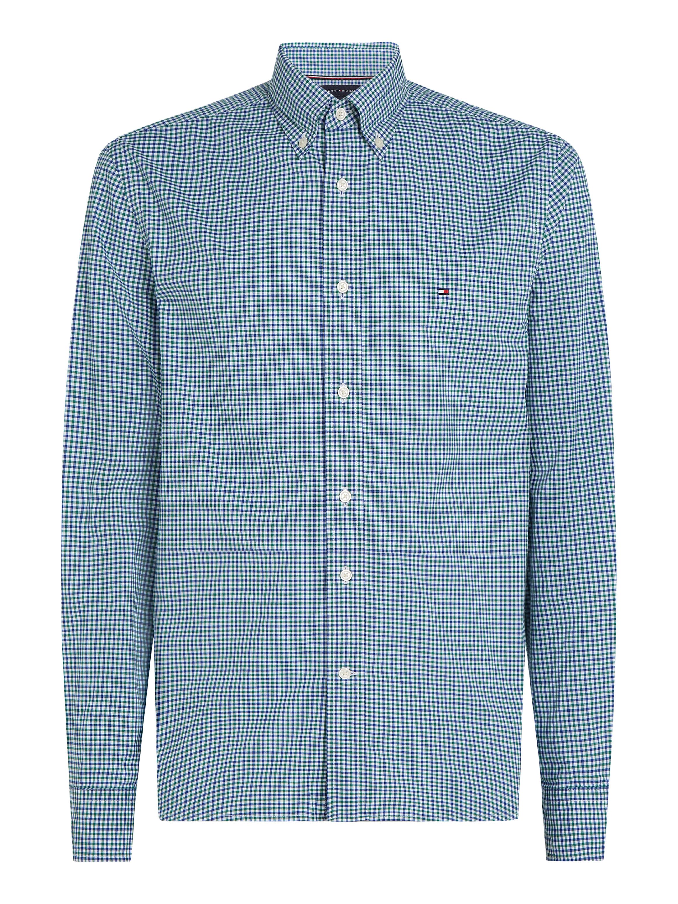 Tommy Hilfiger Businessoverhemd FLEX POPLIN GINGHAM RF SHIRT