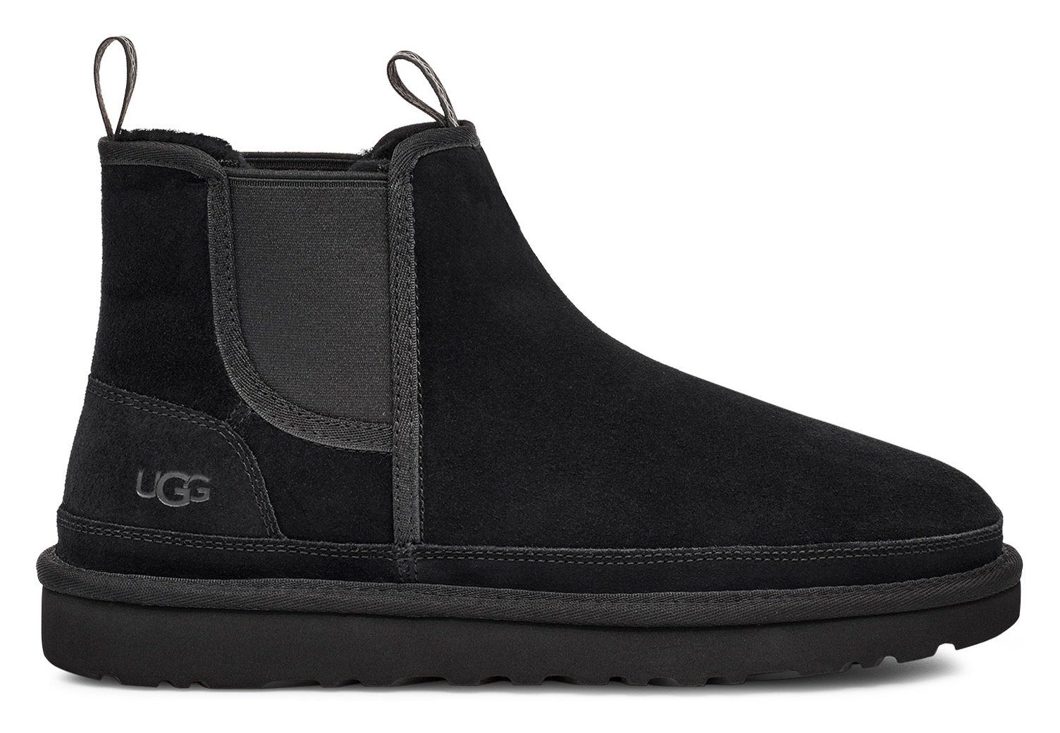 UGG Chelsea-boots Neumel Chelsea chukka, instapboot, winterboot met stretch inzetstukken