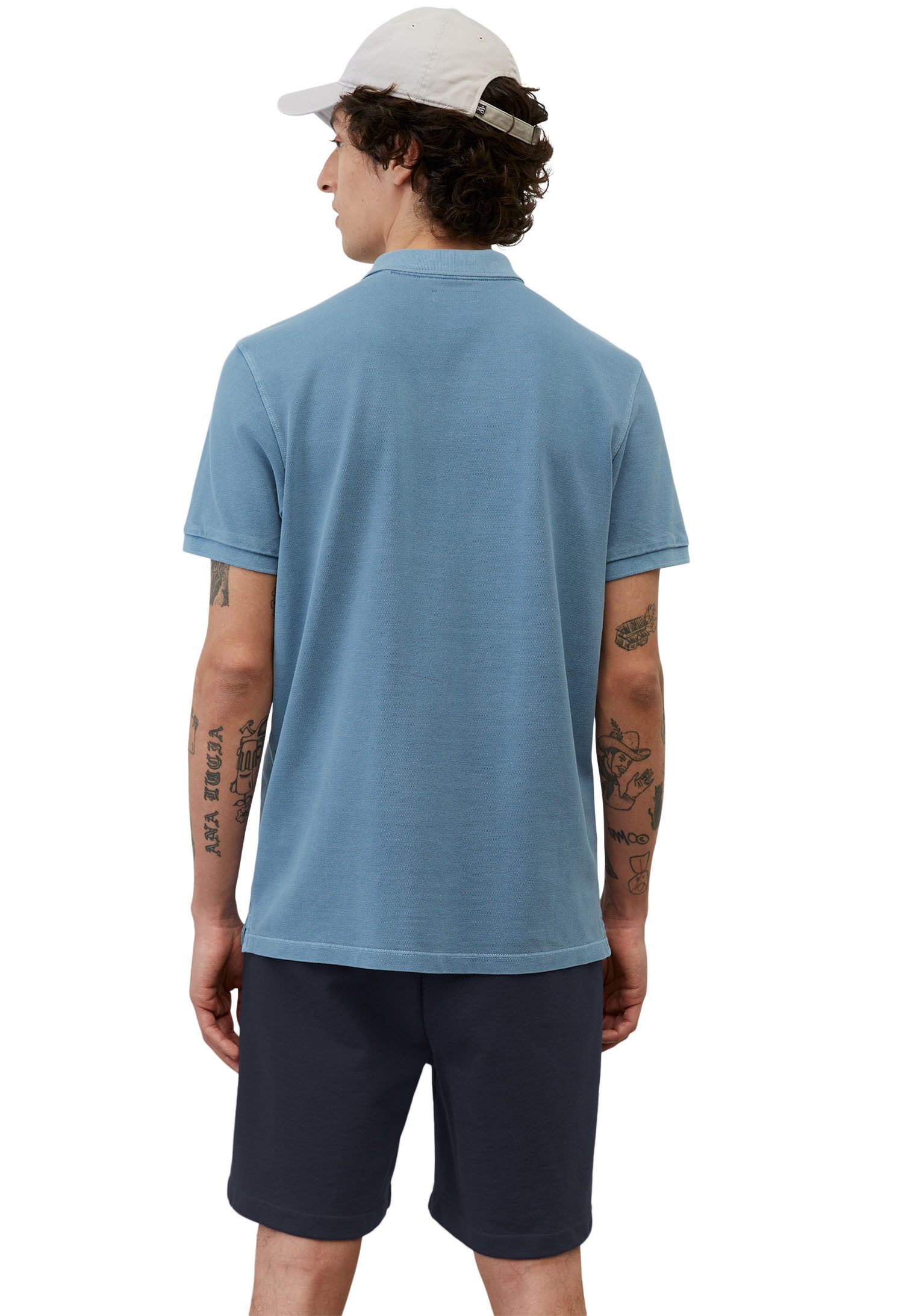 Marc O'Polo Poloshirt met een stijlvol logoborduursel