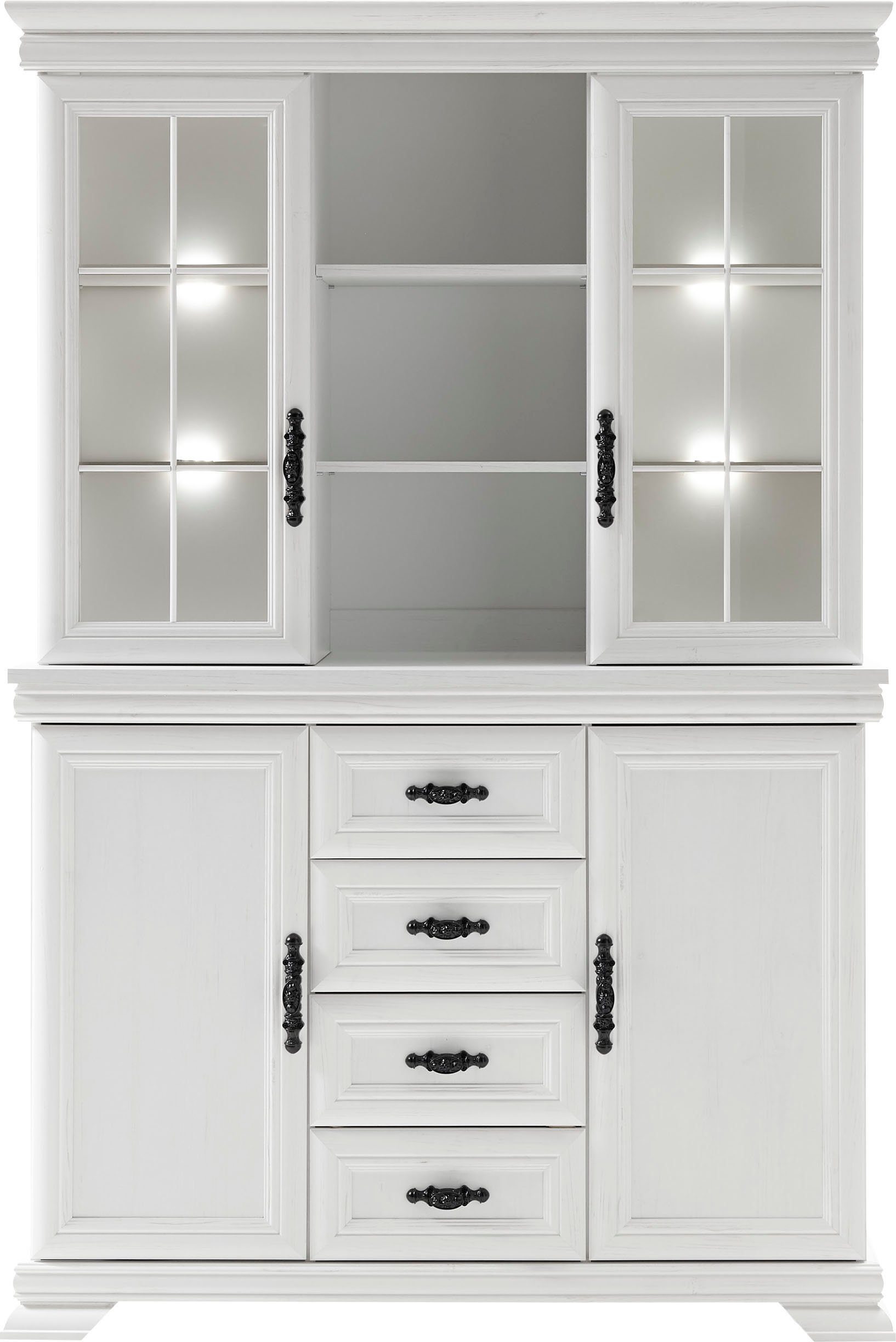 Home affaire Buffetkast Royal Breedte ca. 128 cm