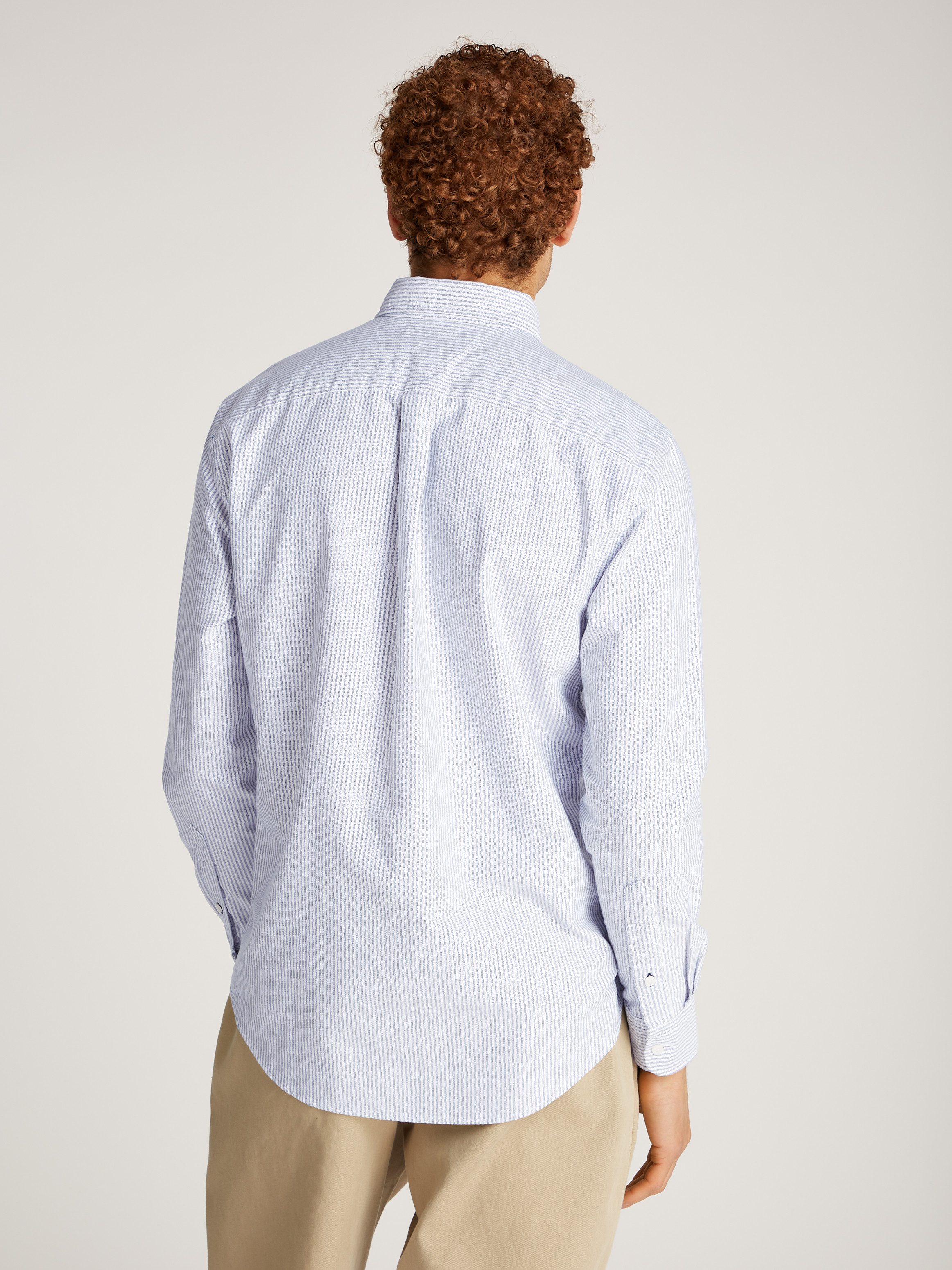 Tommy Hilfiger Overhemd met lange mouwen HERITAGE OXFORD STRIPE RF SHIRT