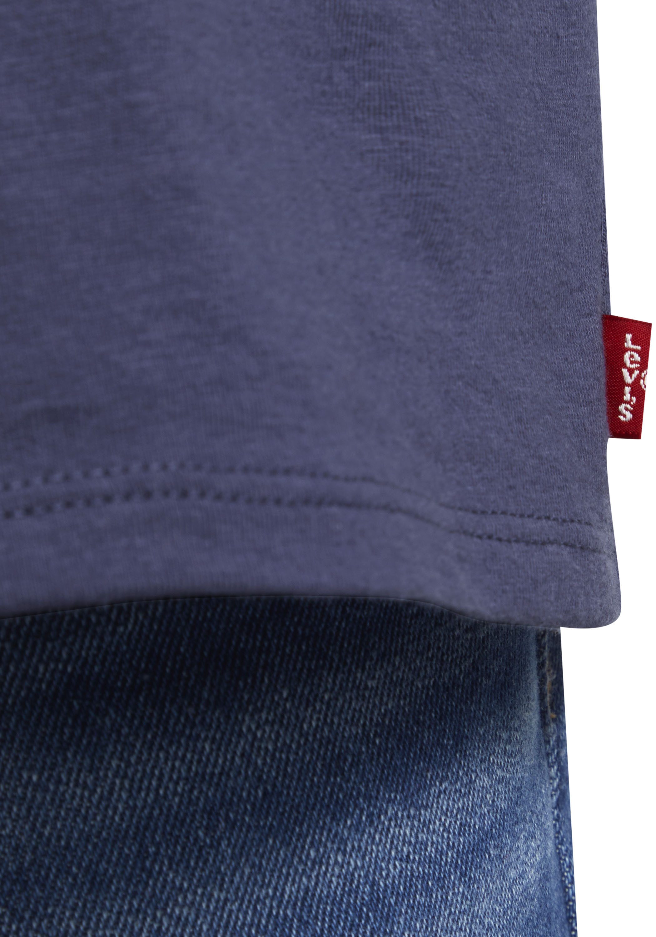 Levi's Kidswear Shirt met print LVG SS BANDANA BATWING TEE