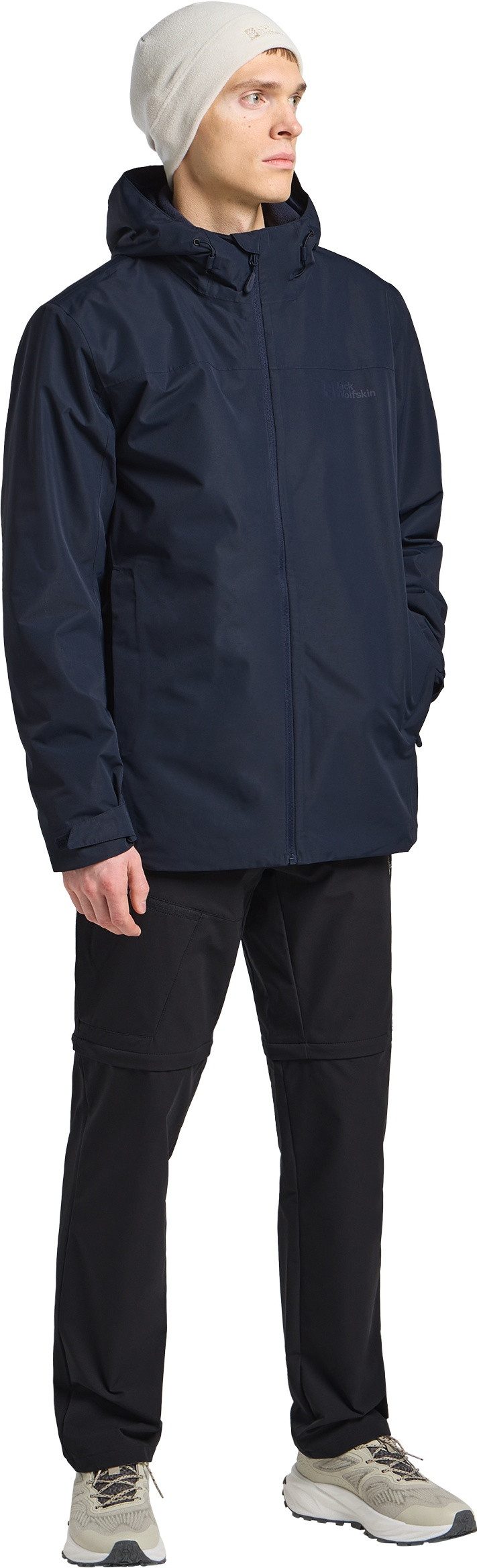 Jack Wolfskin Functioneel 3-in-1-jack TAUBENBERG 3IN1 JKT M (2-delig)