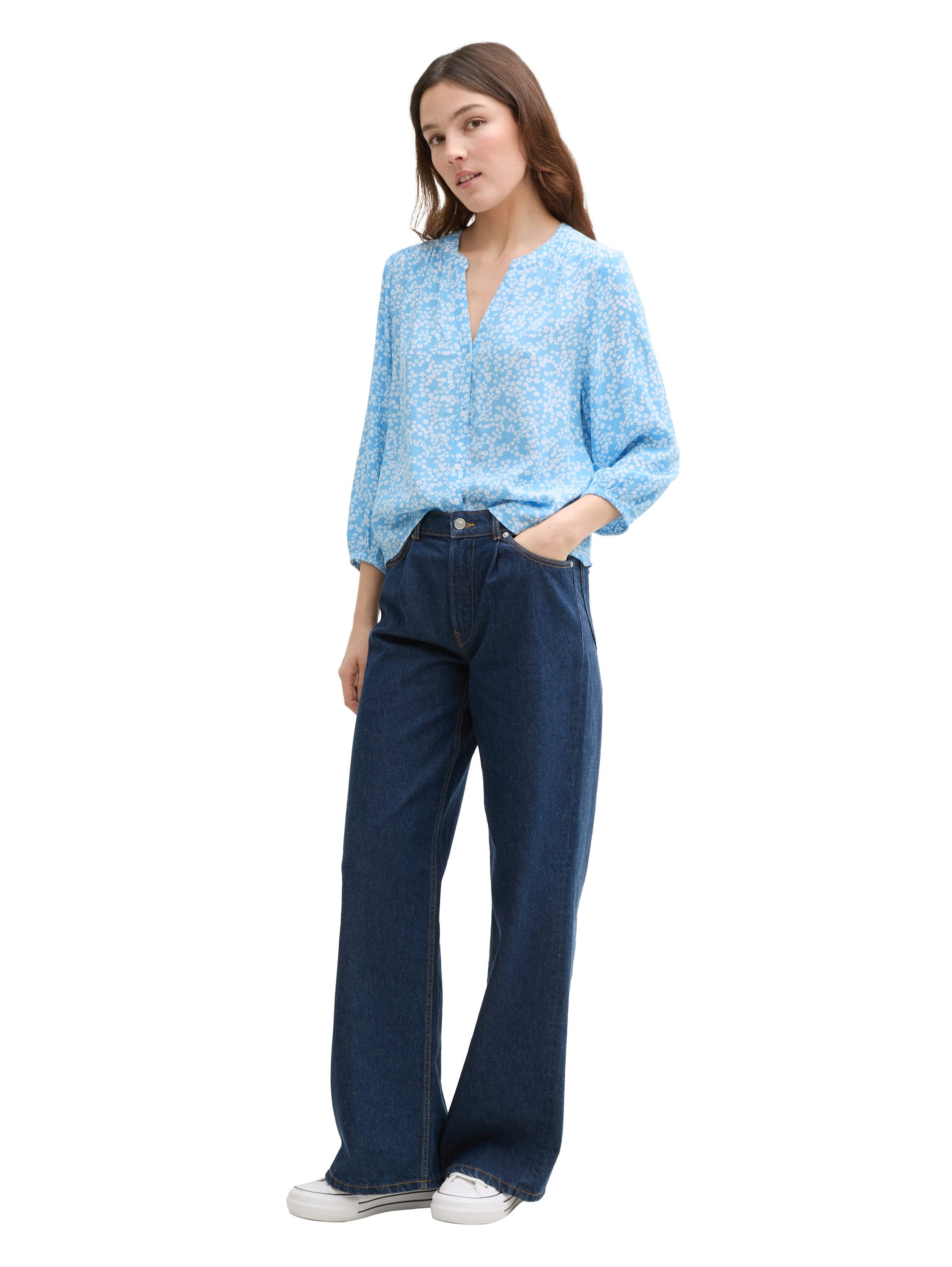 Tom Tailor Denim Klassieke blouse met print all-over