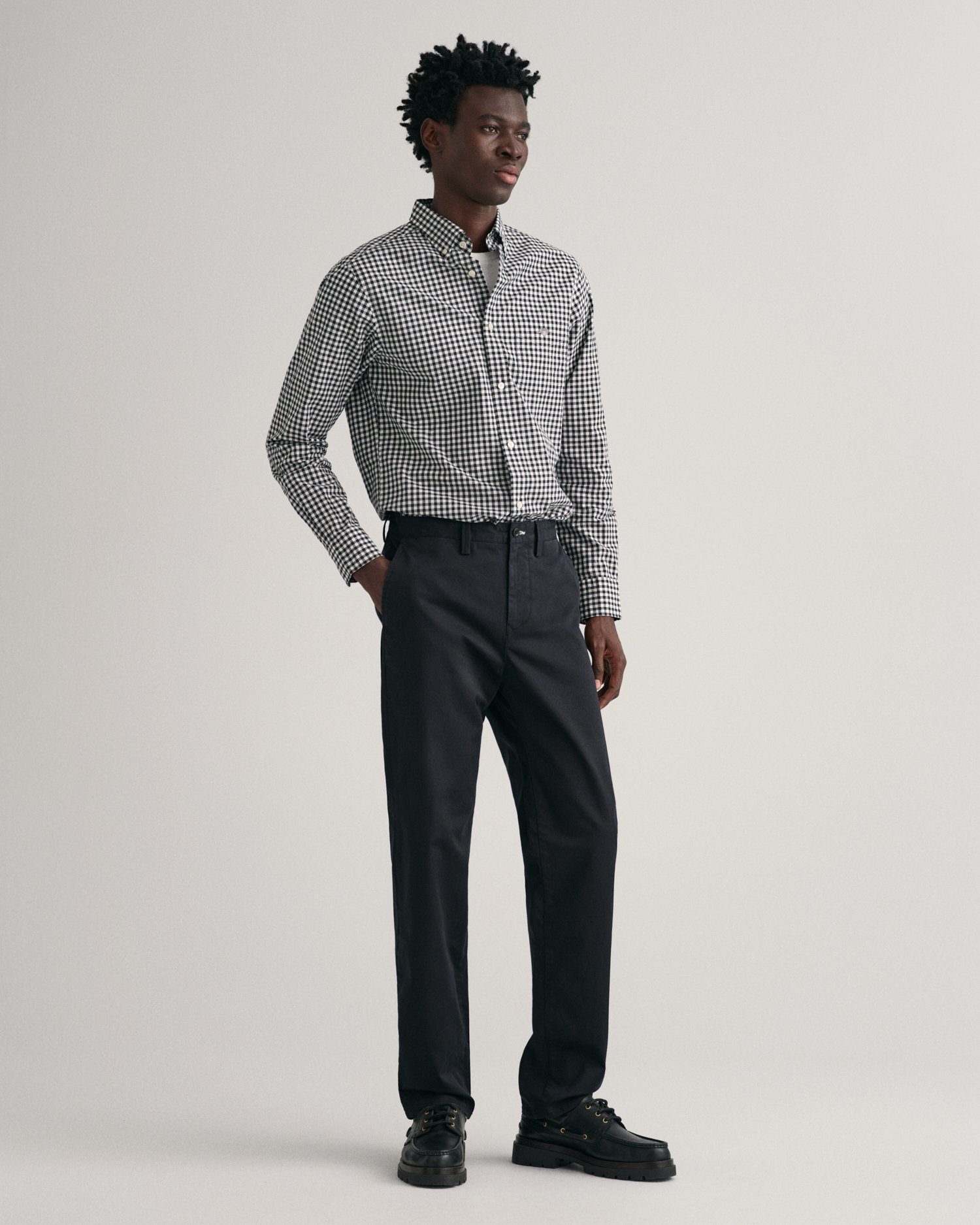 Gant Chino REGULAR TWILL CHINOS Regumit gevoerde zijzakken