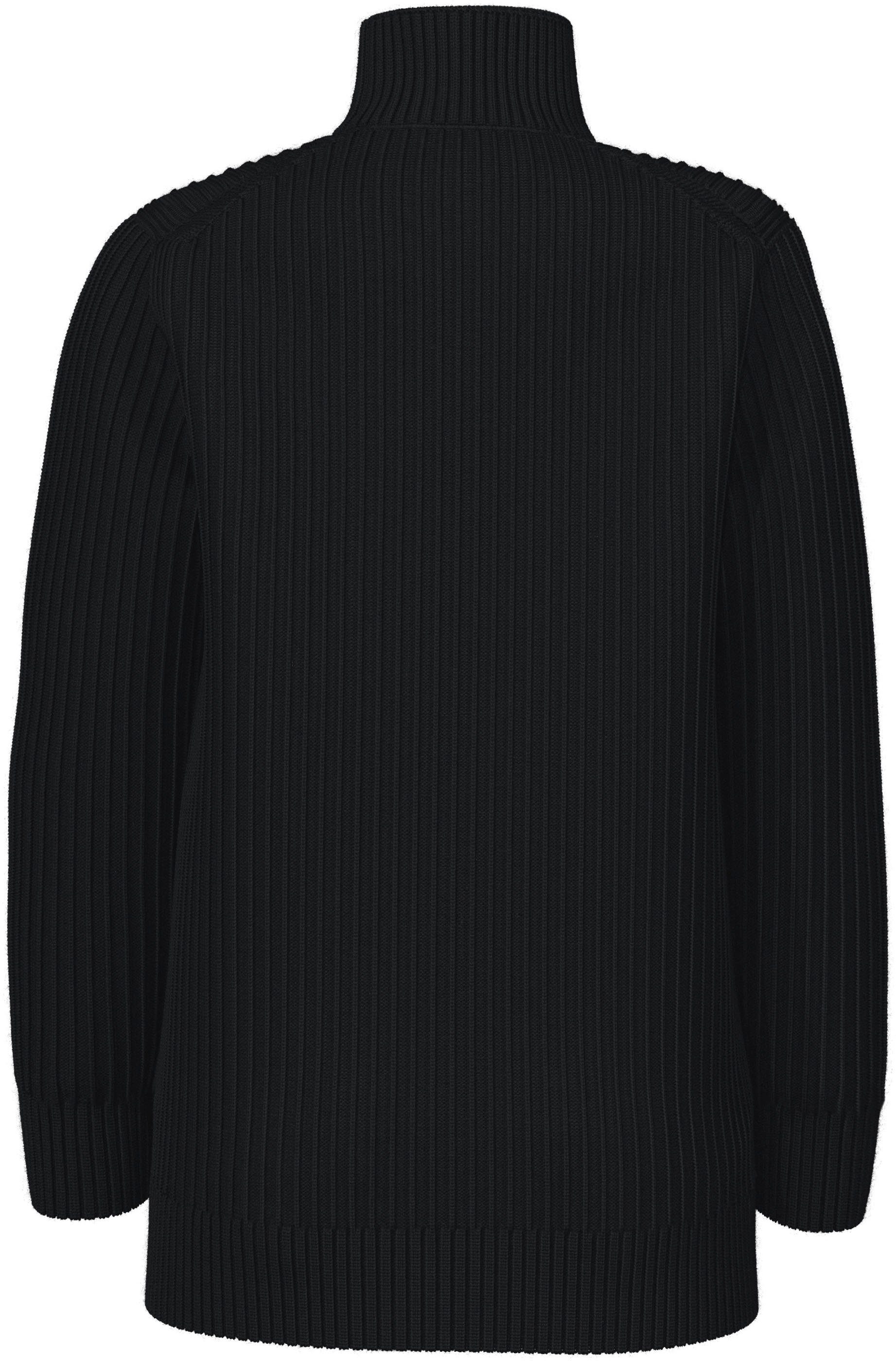 Calvin Klein Gebreide jurk WASHED MONOLOGO SWEATER DRESS