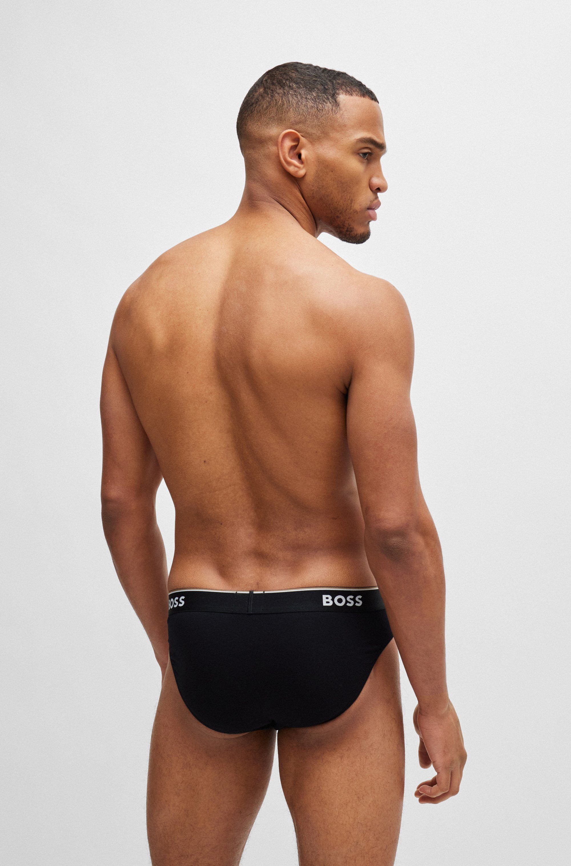 BOSS Slip weefband met logo (3 stuks)