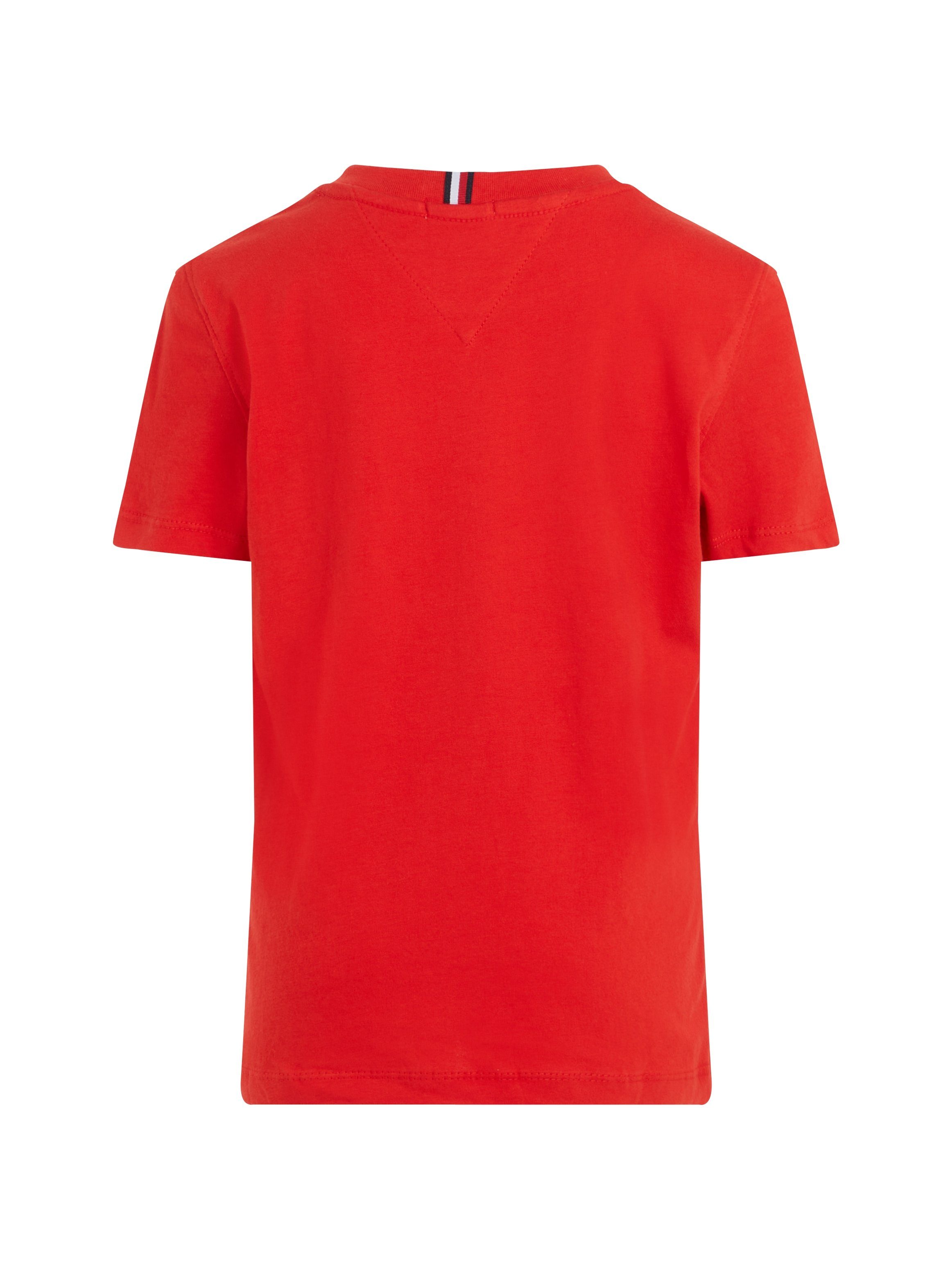 Tommy Hilfiger Shirt met ronde hals ESSENTIAL SWEATPANTS met tommy hilfiger logo-opschrift