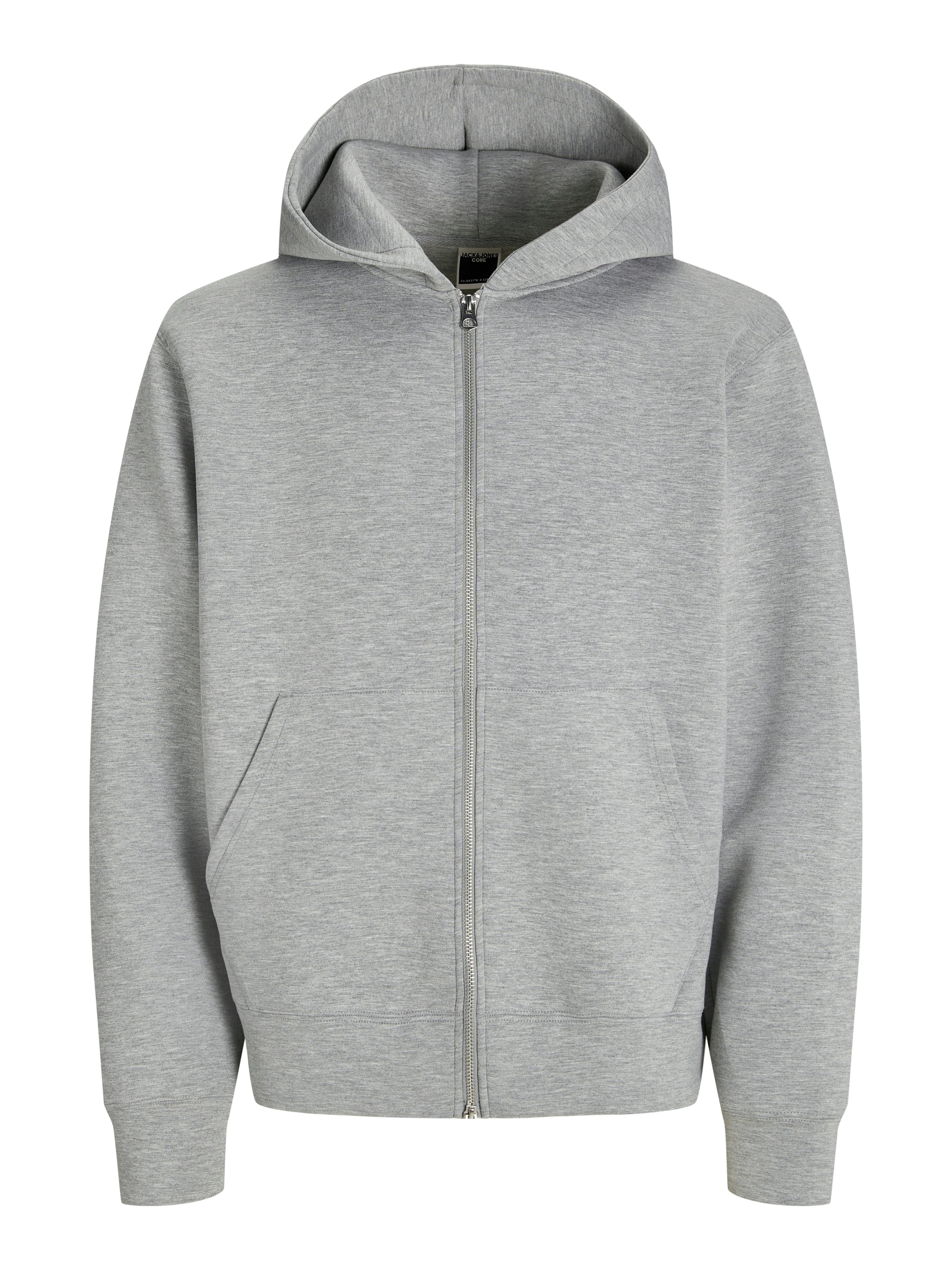 Jack & Jones Hoodie JCOCOVER SCUBA SWEAT ZIP HOOD NOOS