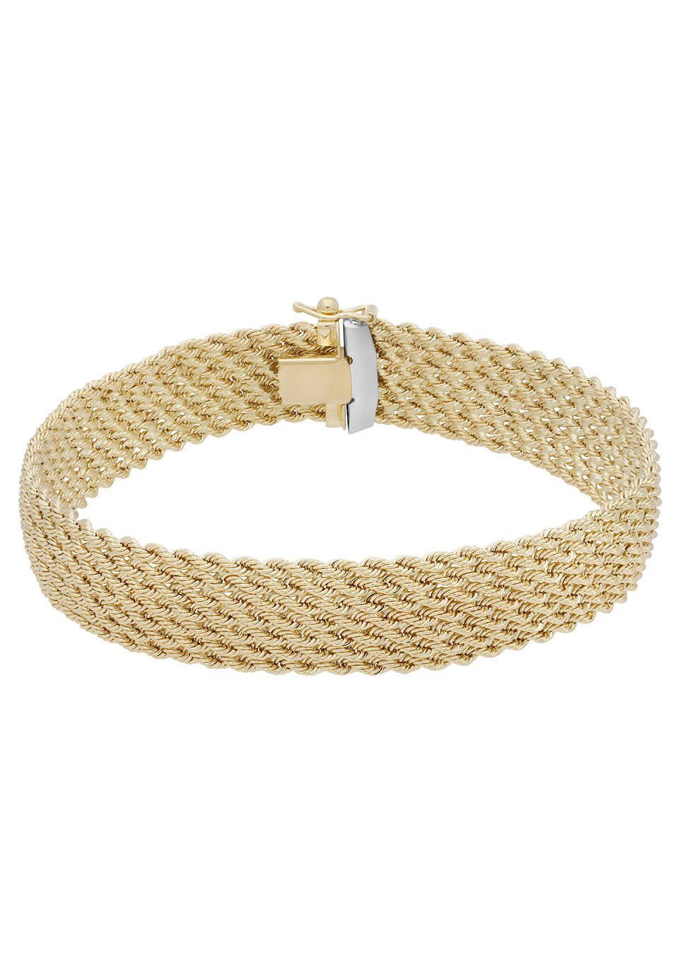 Firetti Armband Sieraad Cadeau Goud 585 Armbanden Goudarmband Koord