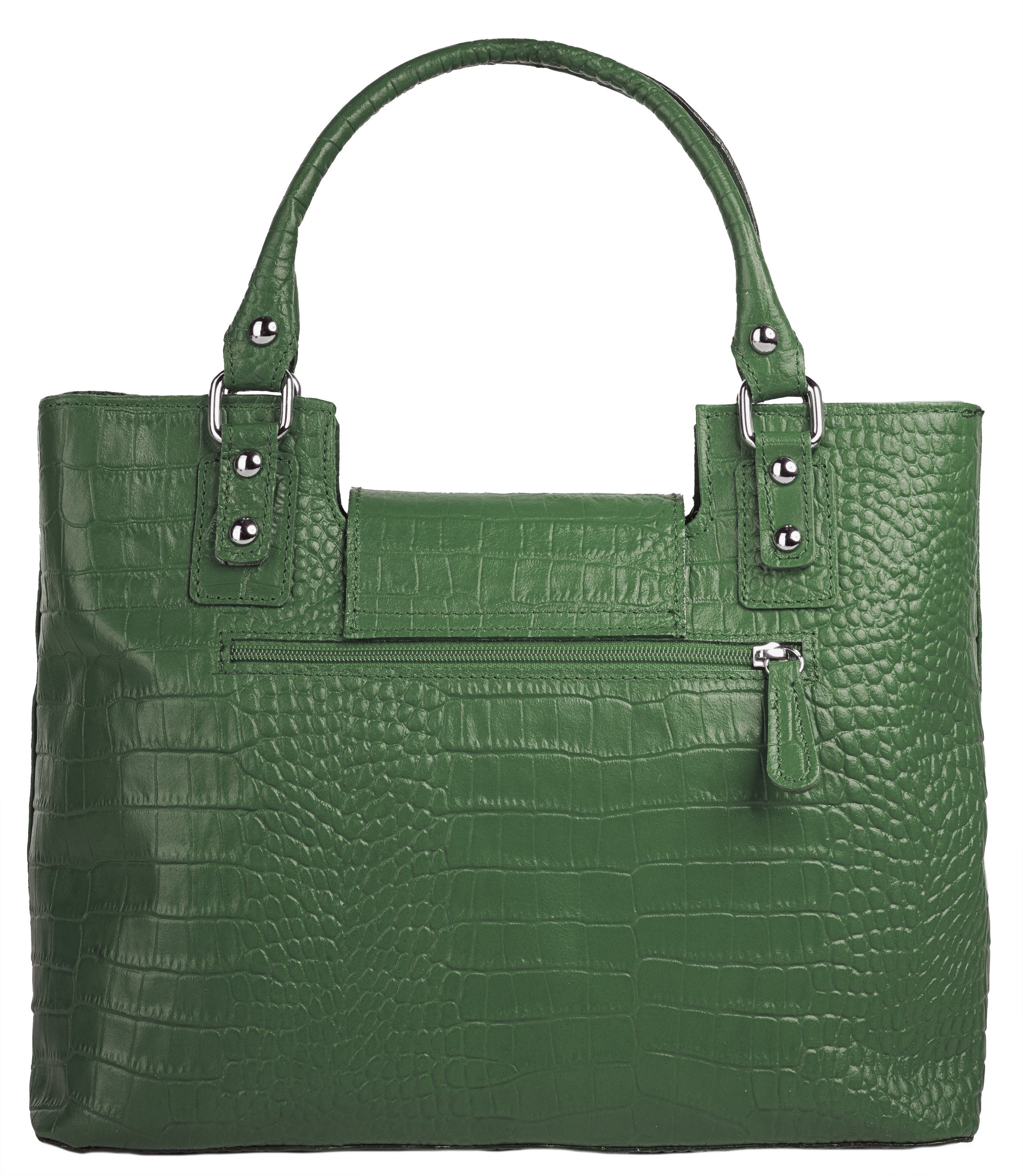 Cluty Tas echt leer, made in italy