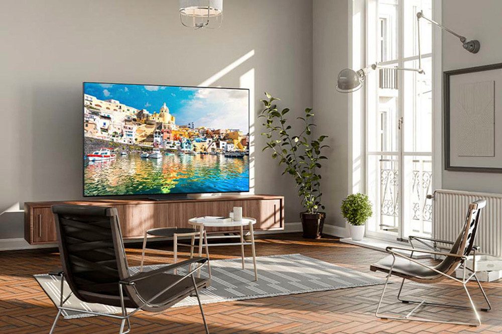 Samsung QLED-TV, 214 cm / 85", 8K, Smart TV, Neural Quantum 8K AI Gen2 processor, tot 165Hz, AI upscaling, KI TV