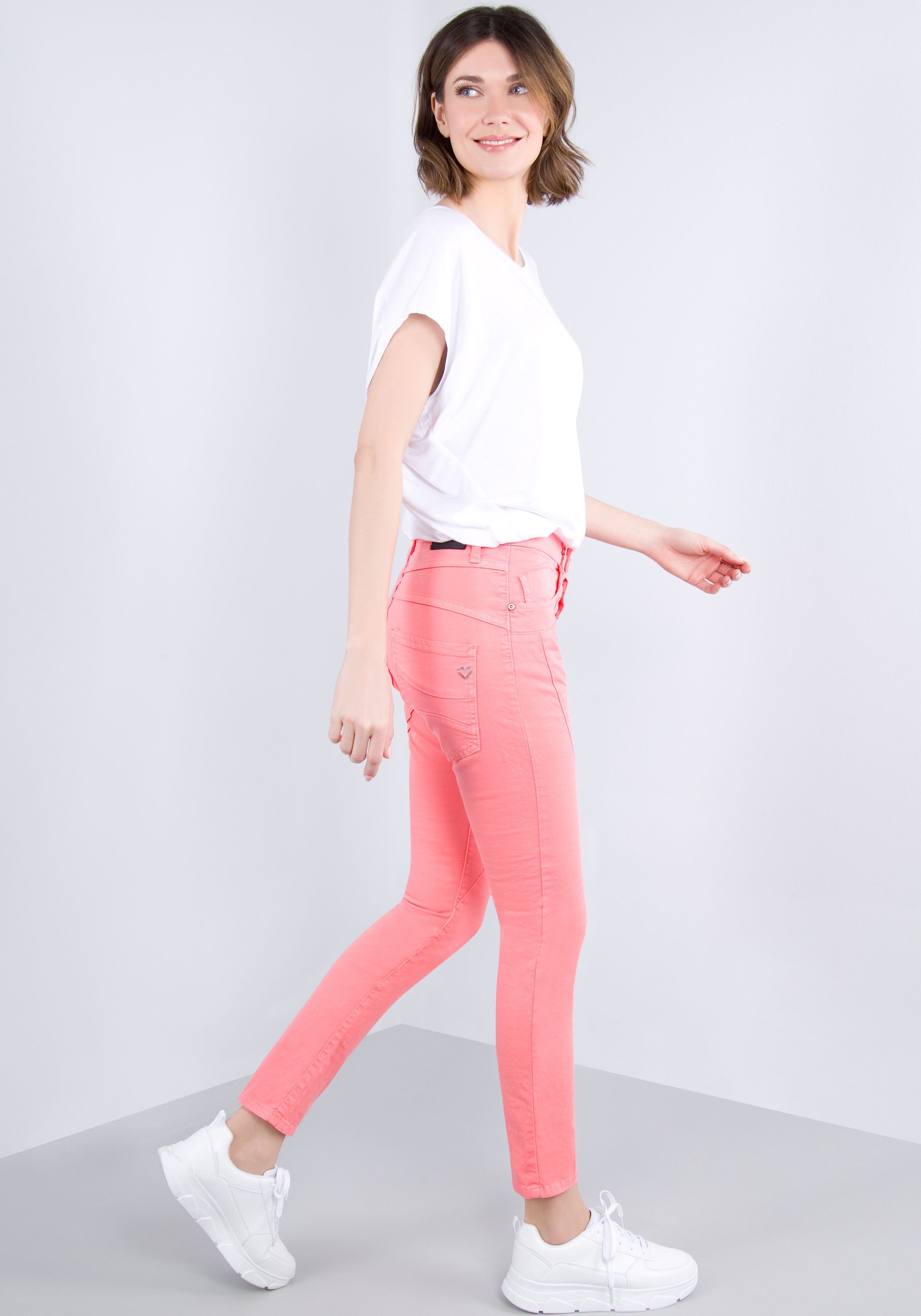 Please Jeans 5-pocket jeans P78A Krinkel-look