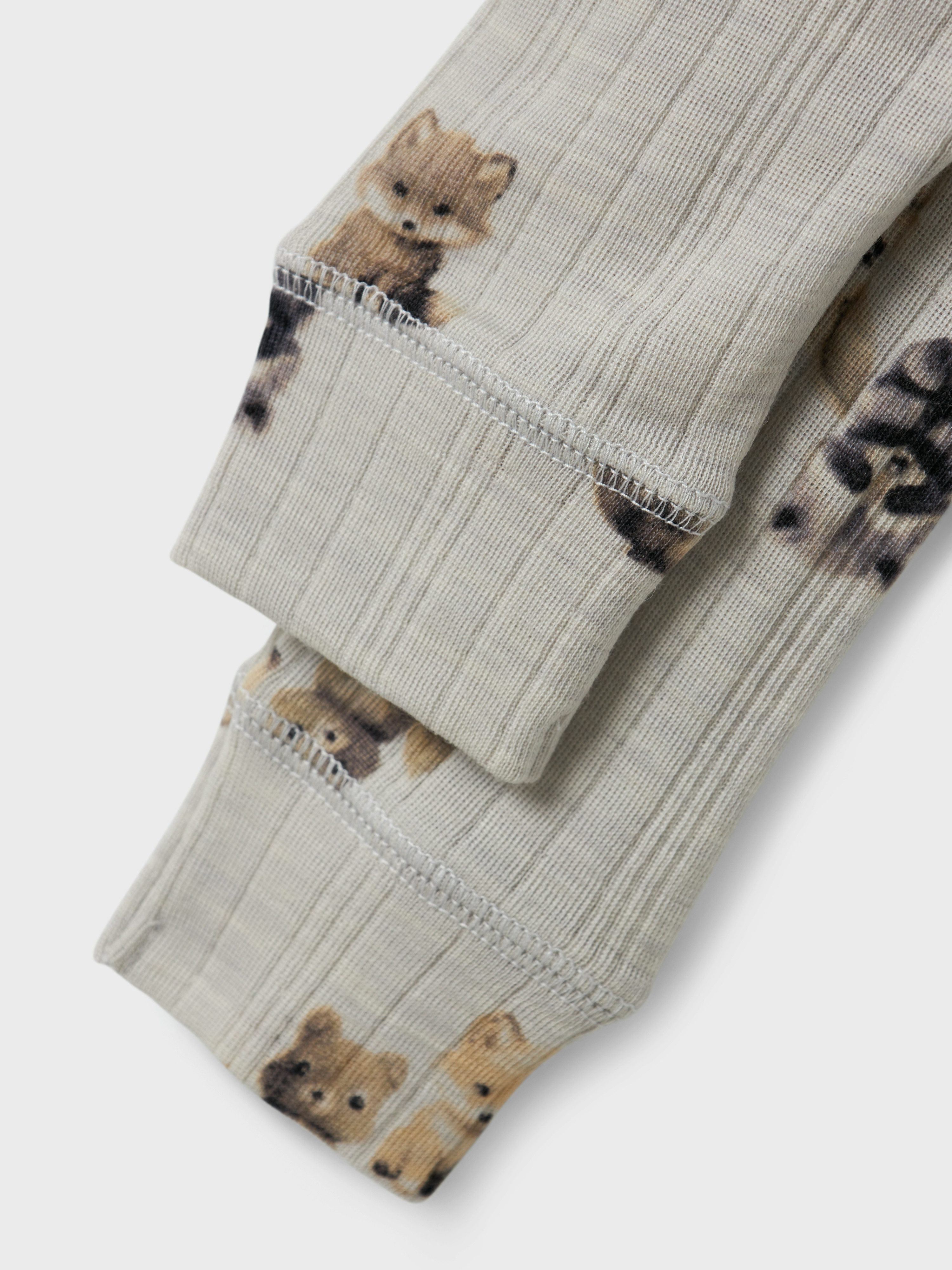 Name It Legging NBMWANG WOOL NEEDLE LONGJOHN NOOS