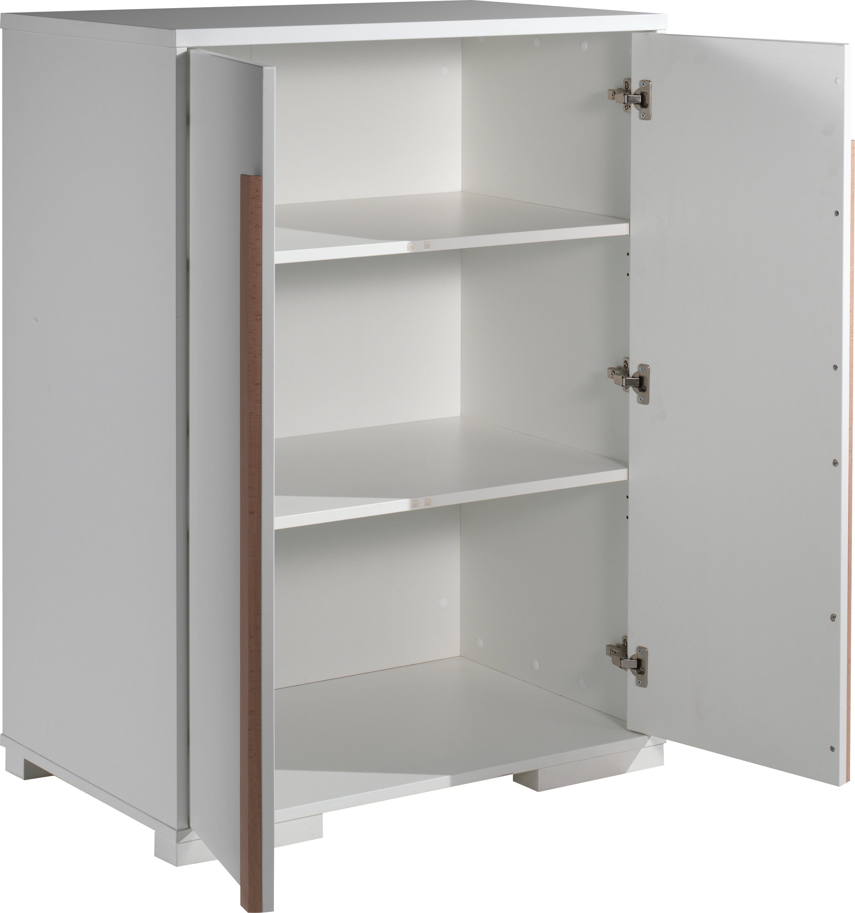Vipack Kledingkast Londen, kledingkast voor de kinderkamer Linnenkast, met melamine-oppervlak en soft-closetechniek