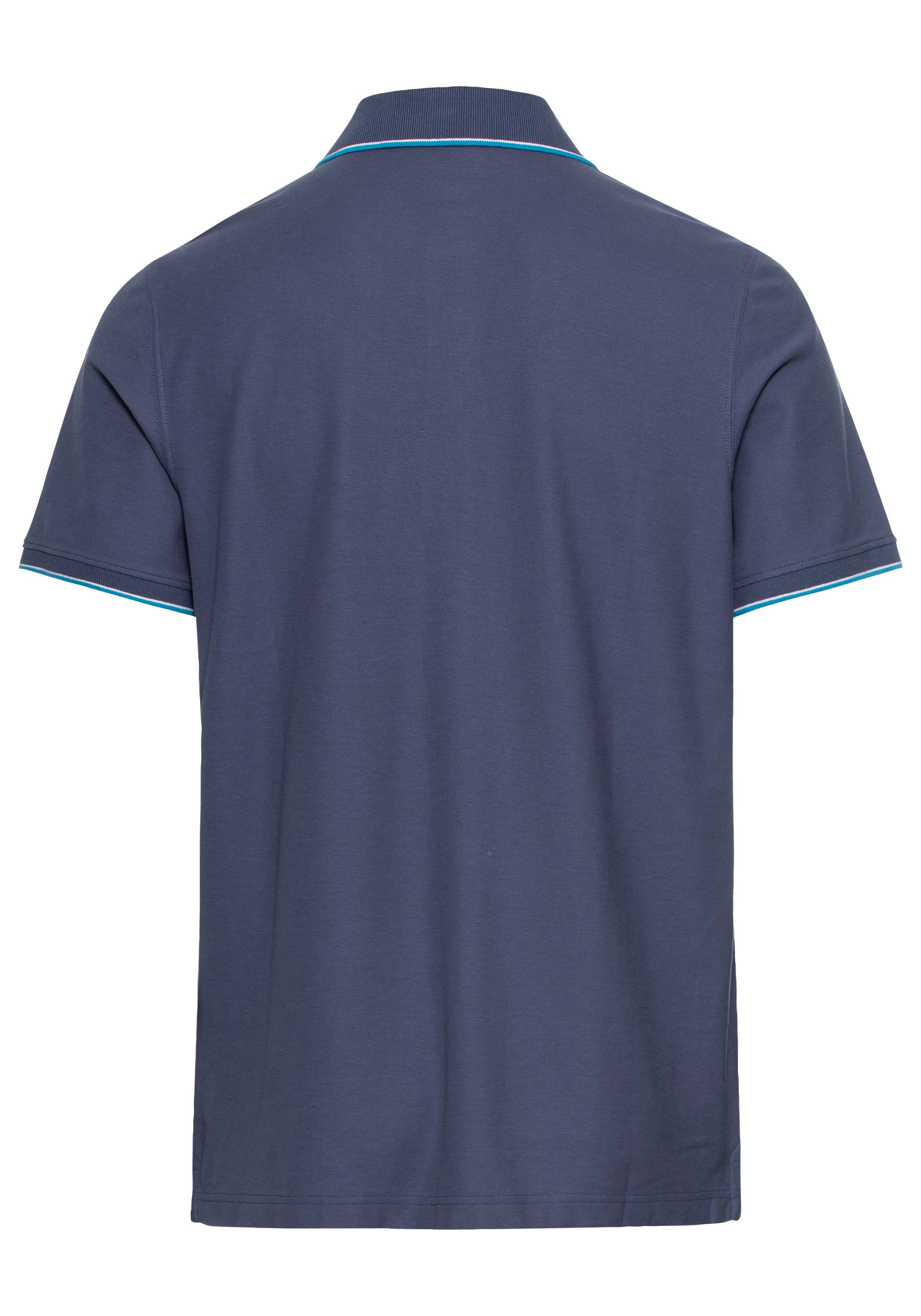 Man's World Poloshirt Korte mouwen, met ribboordjes, polokraag, casual print
