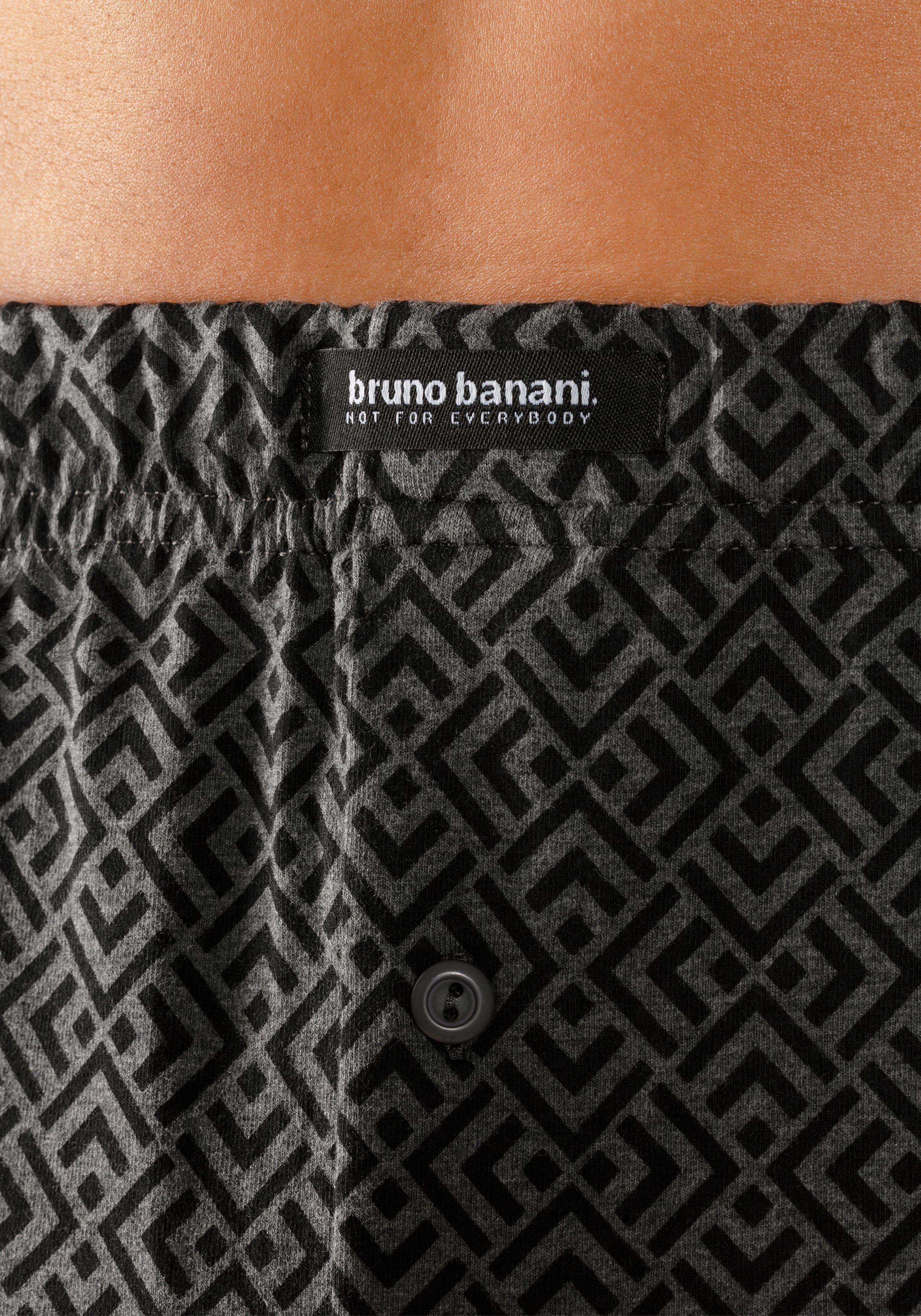 Bruno Banani Wijde boxershort wijde pasvorm (set 2 stuks)