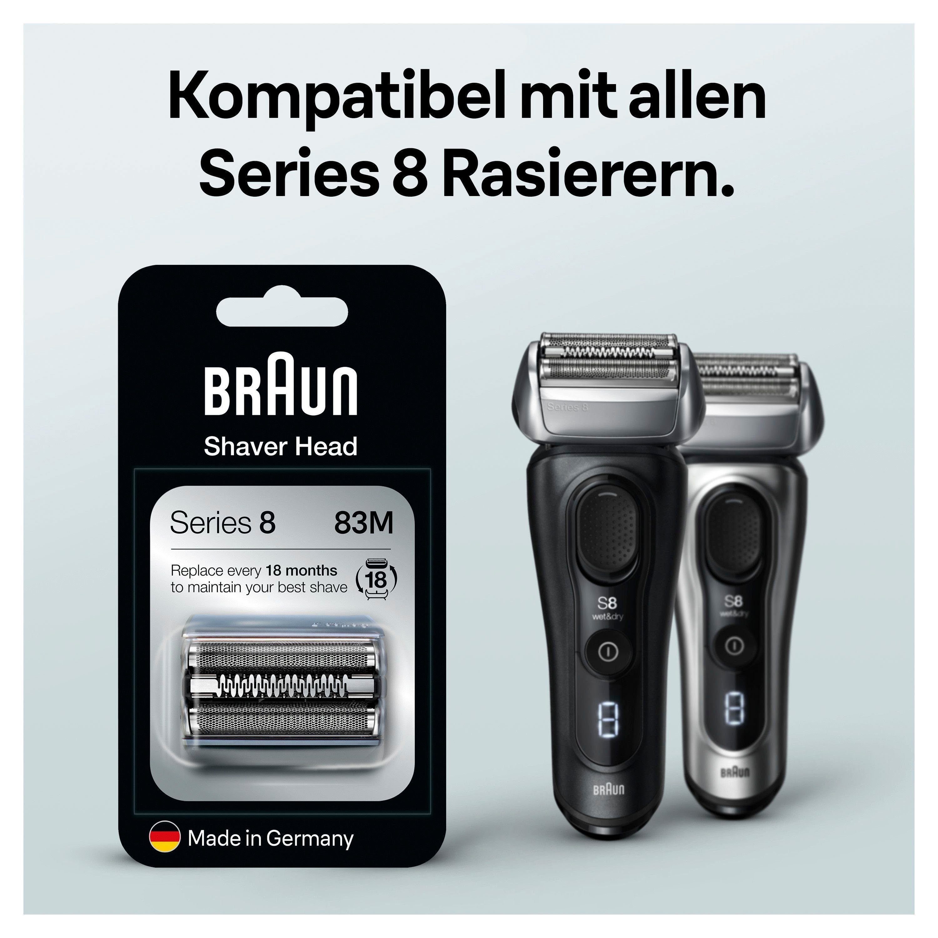 Braun Vervangende mesjes Series 8 83M