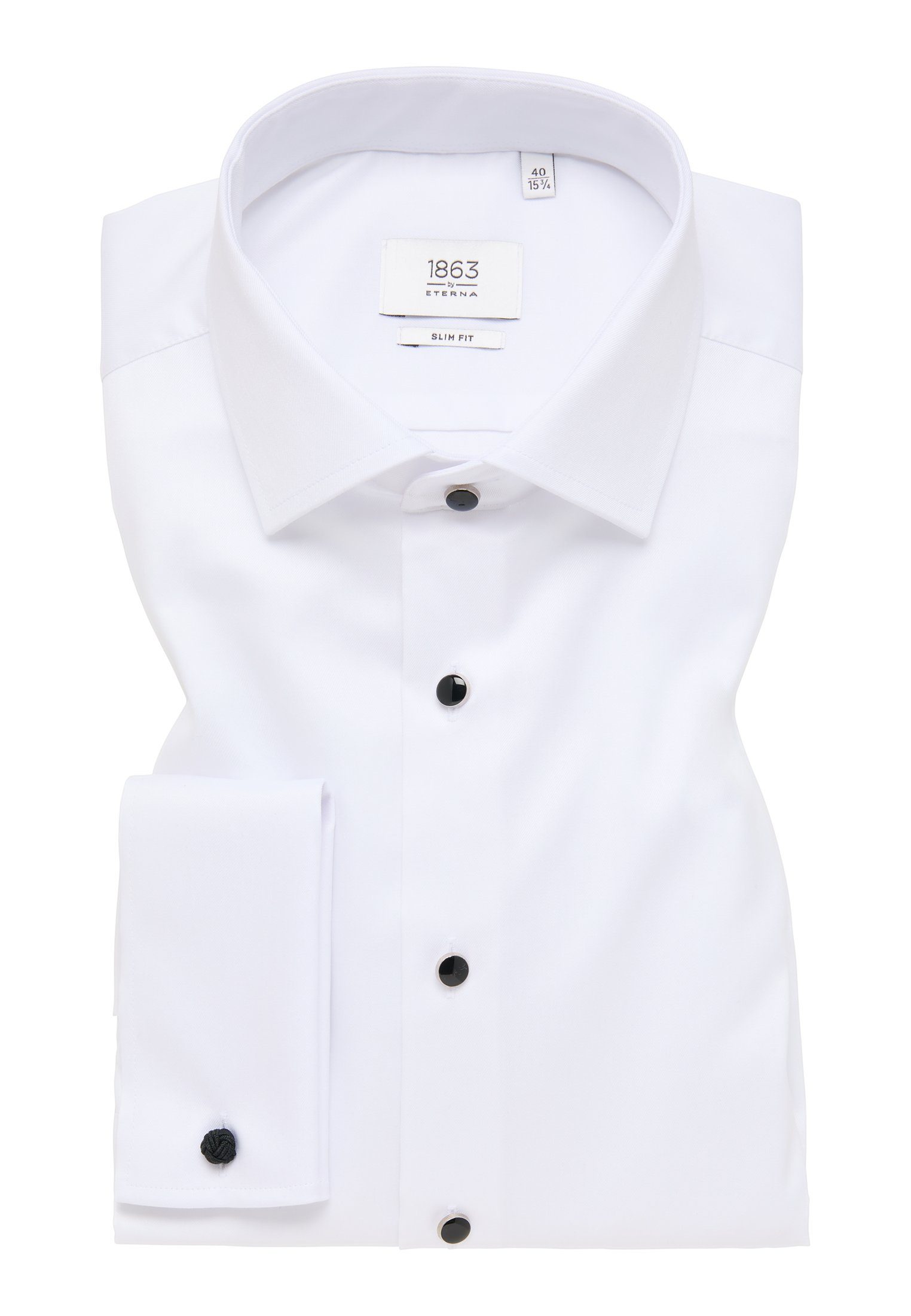 Eterna Overhemd met lange mouwen Slim fit NON IRON (strijkvrij)