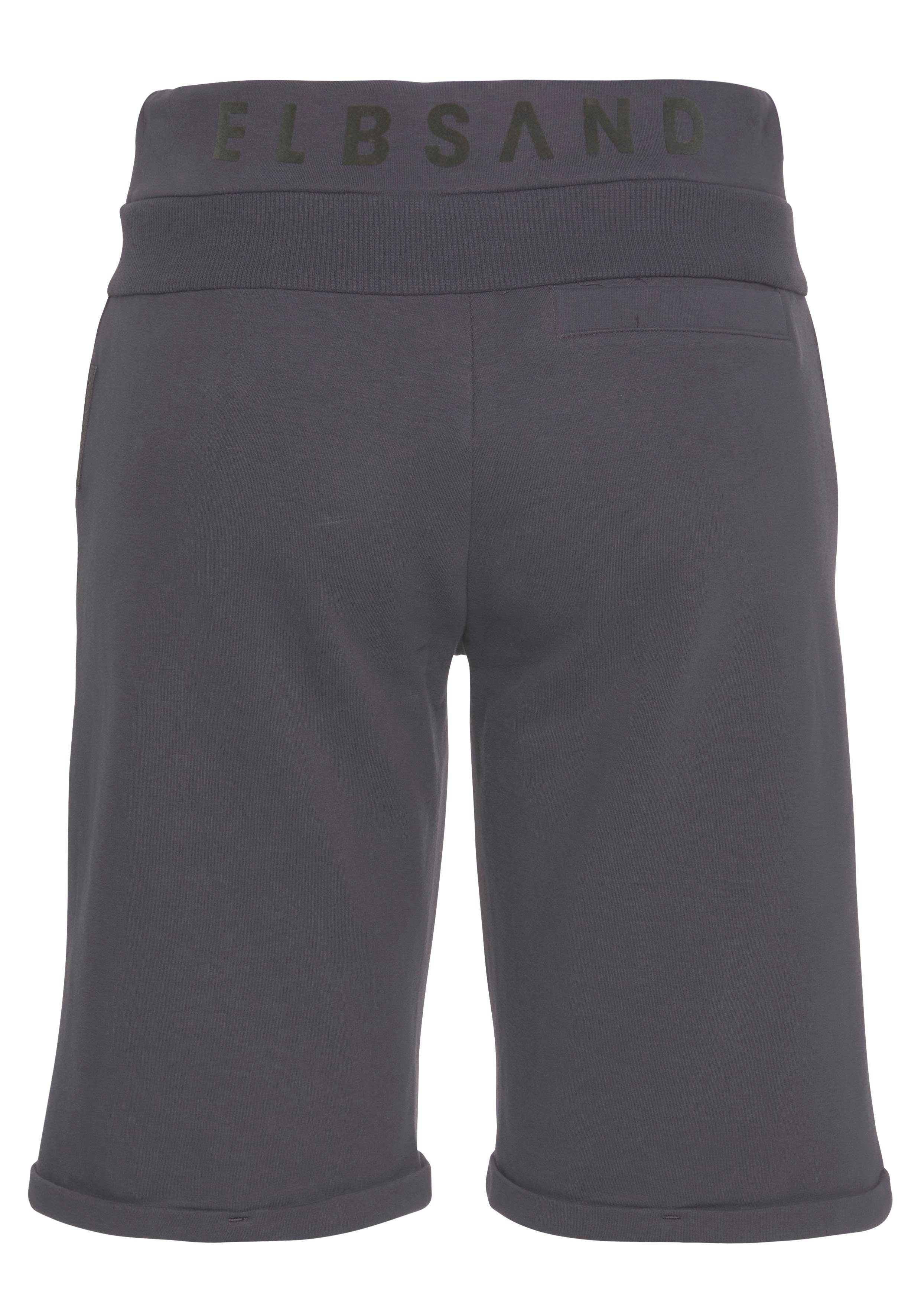 Elbsand Sweatbermuda Brinjana met zakken, shorts, korte broek, joggingbroek