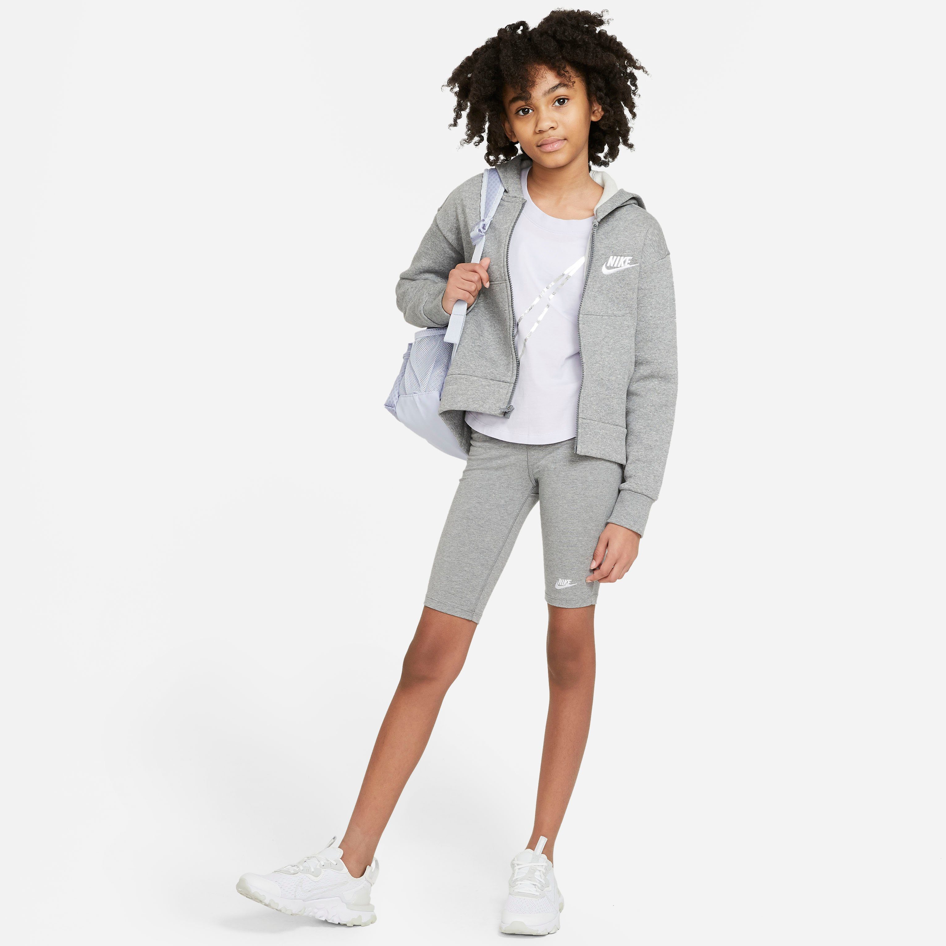 Nike Sportswear Capuchonsweatvest Club Fleece Big Kids' (Girls') Full-Zip Hoodie