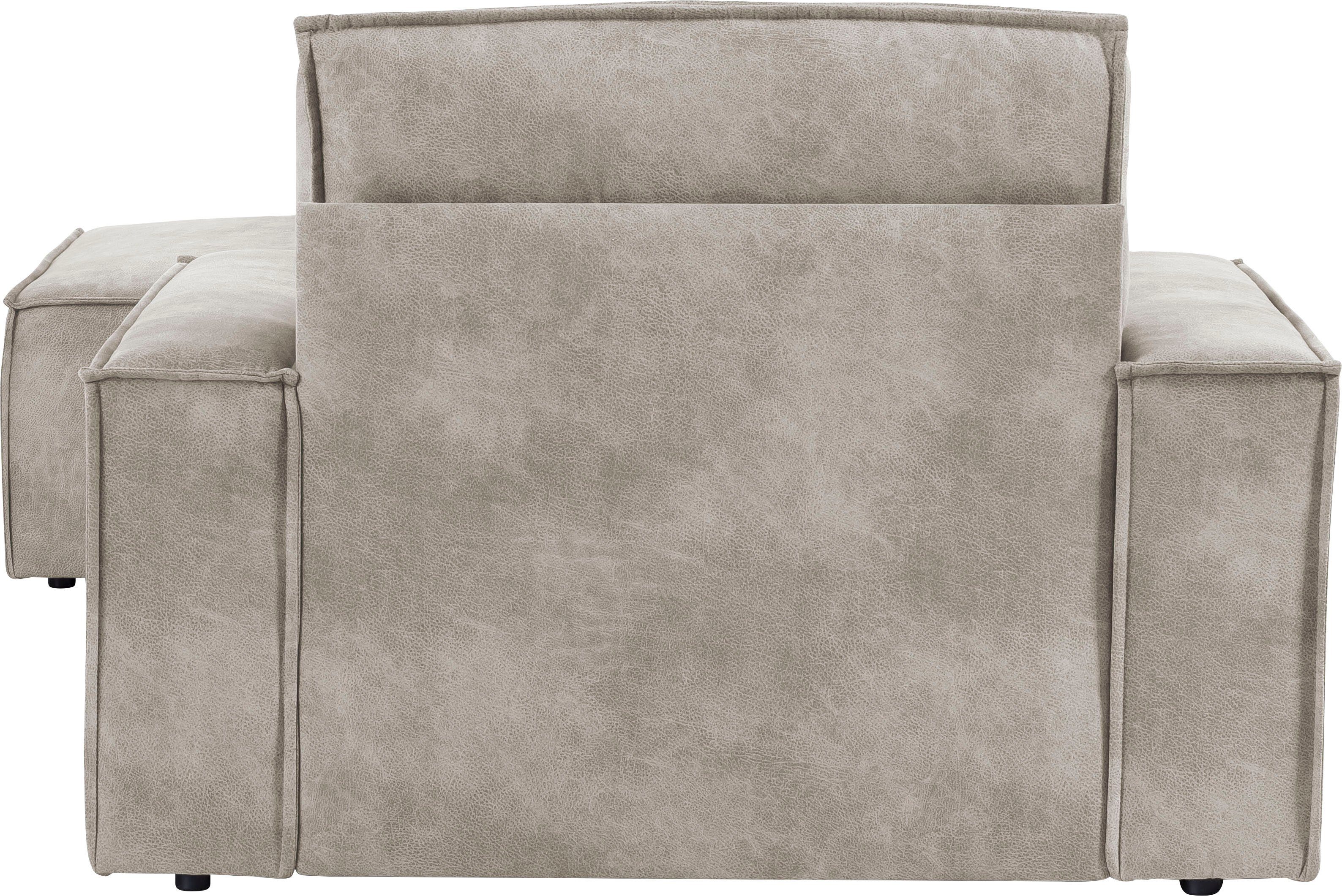 Home affaire Fauteuil Sherwood Loveseat en hocker als set, passend bij de bekleding-serie SHERWOOD
