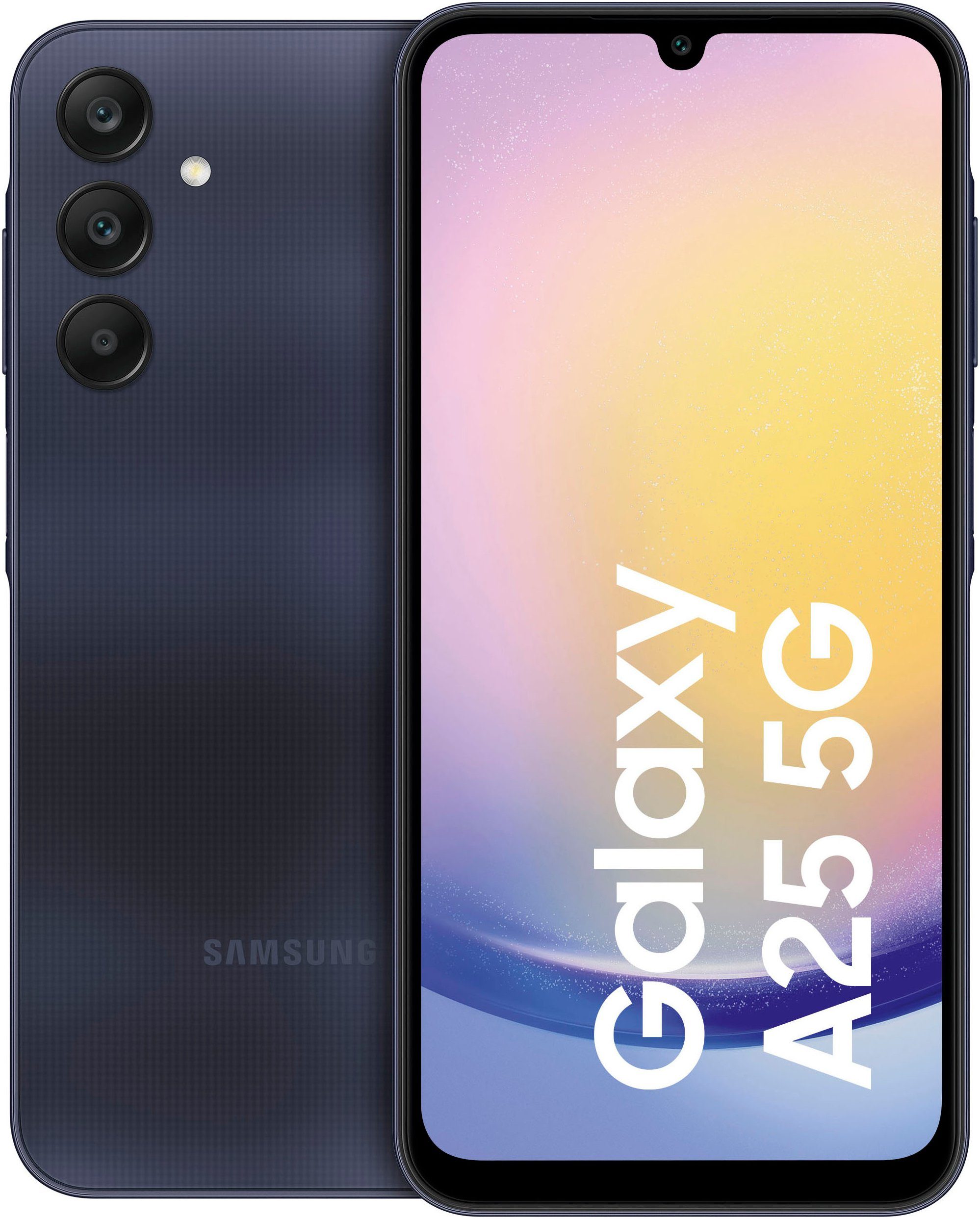 samsung smartphone galaxy a25 5g, 128 gb blauw