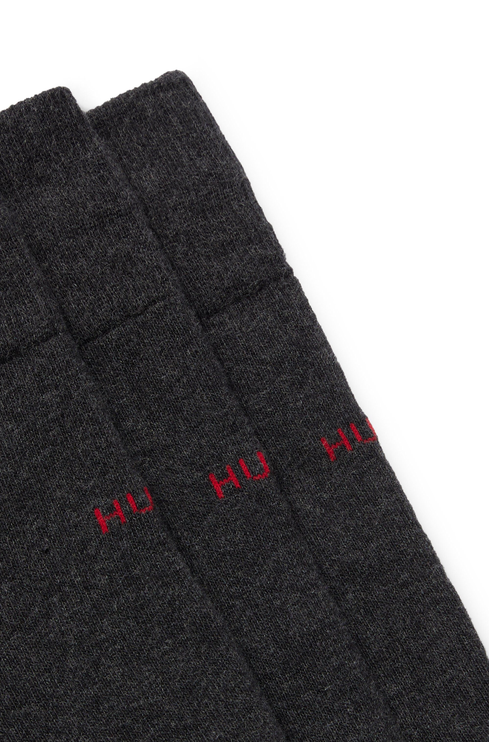 HUGO underwear Business-sokken 3P RS UNI COLORS CC met hugo boss logo-opschrift (3 paar, Set van 3)