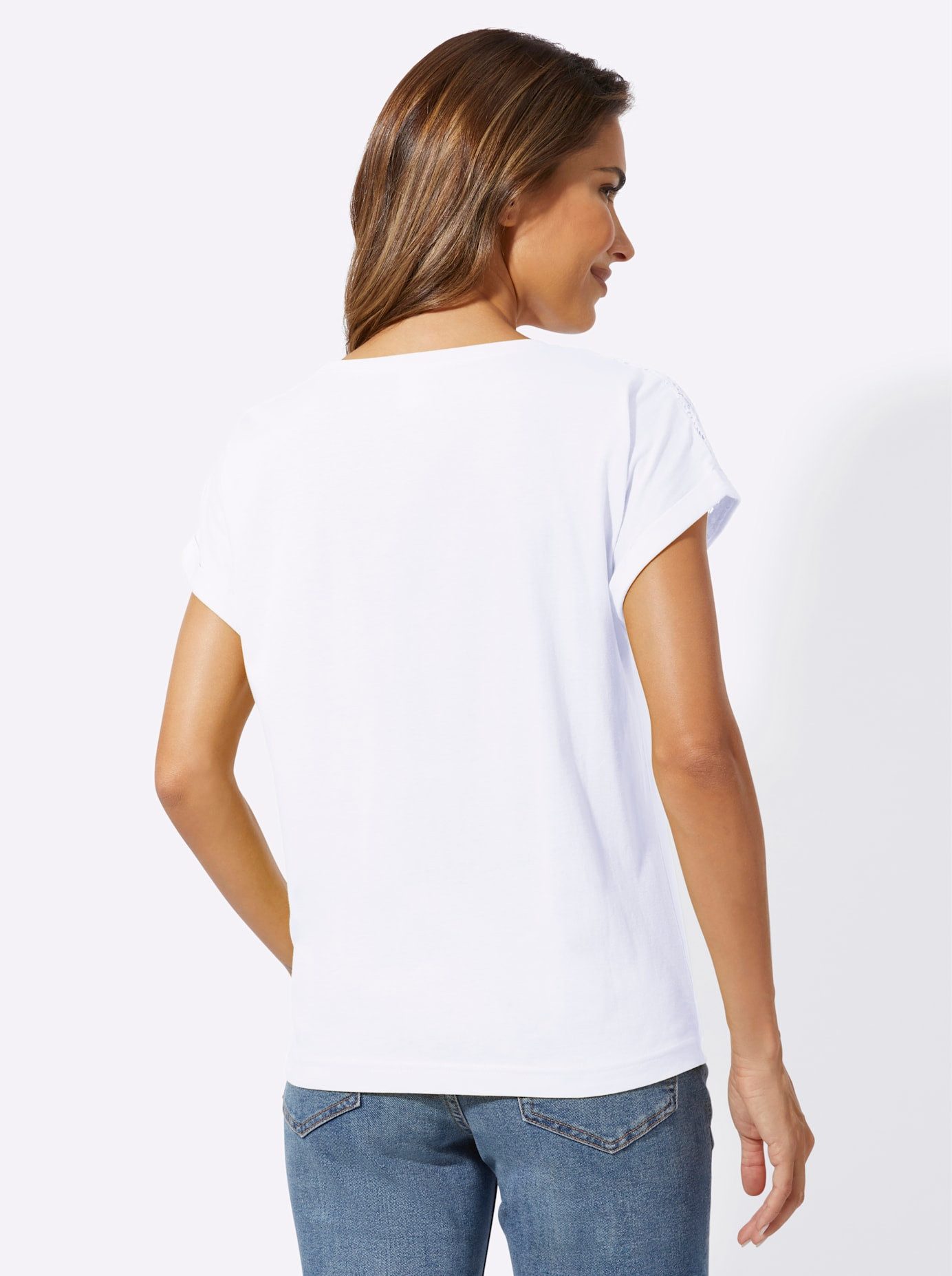Classic Basics Shirt met ronde hals (1-delig)