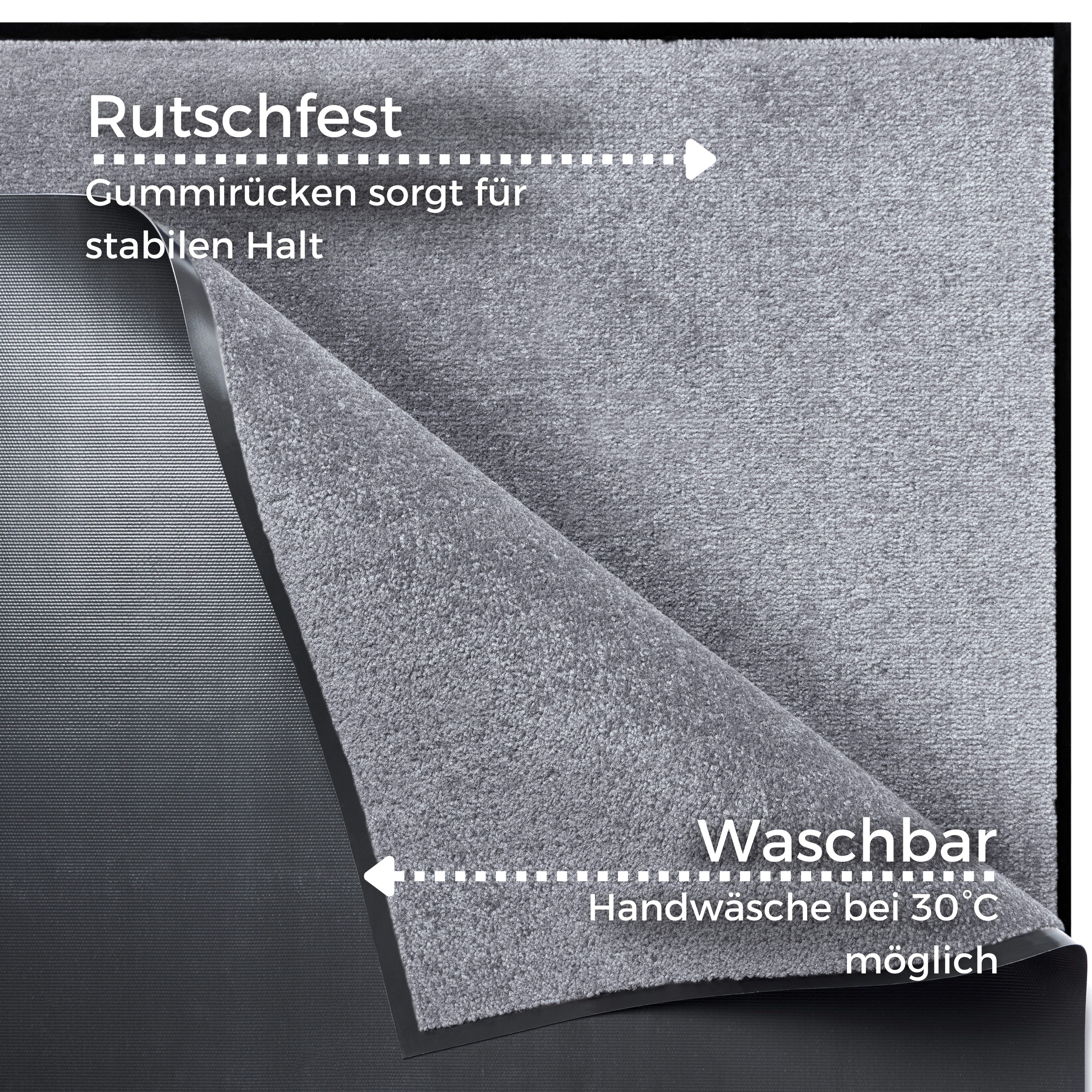 HANSE Home Mat Triton Vuilopvangmat, deurmat, in- en uitwendig, loper, wasbaar