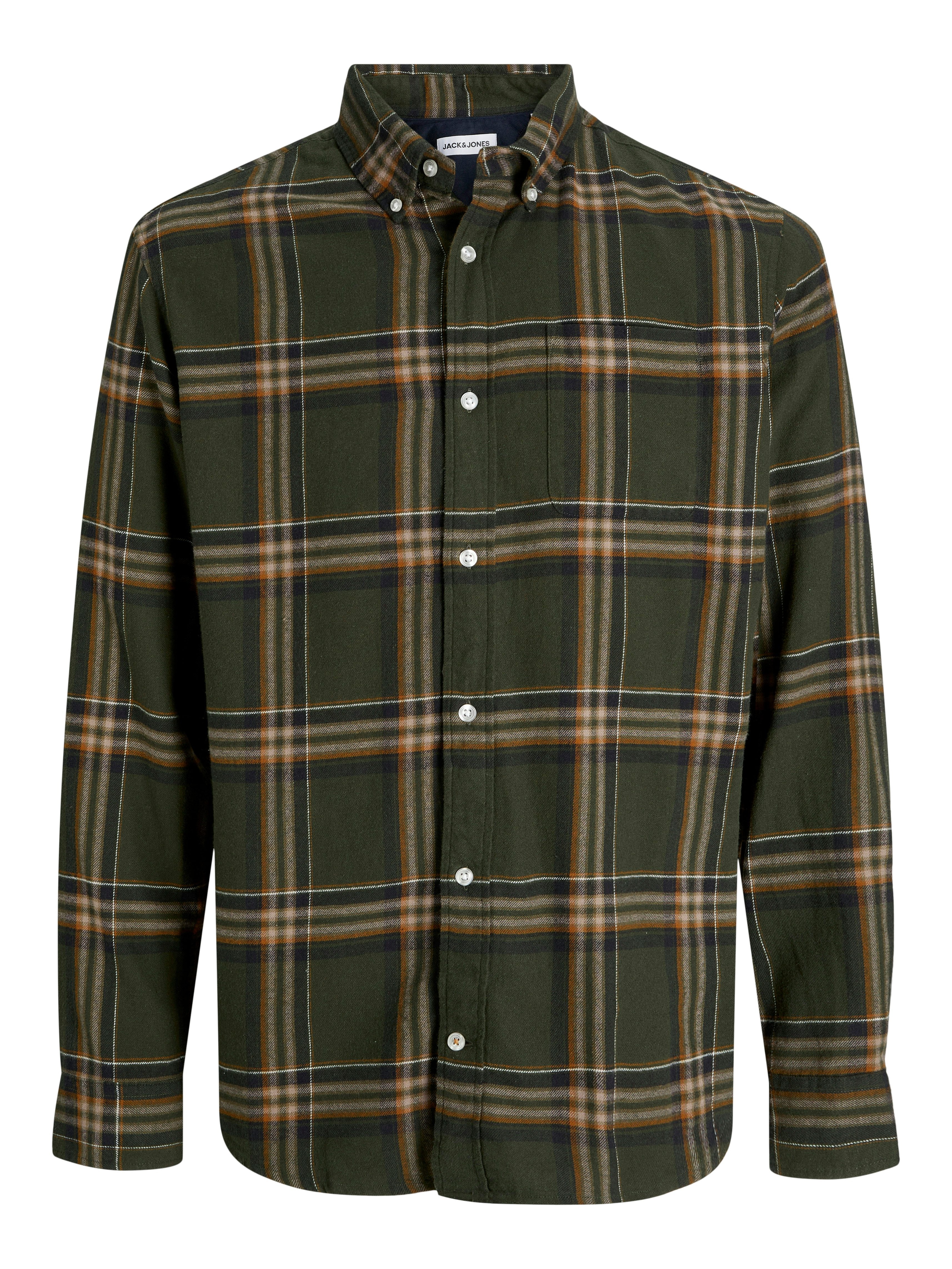 Jack & Jones PlusSize Overhemd met lange mouwen JJECLASSIC FLANNEL CHECK SHIRT LS SN PLS