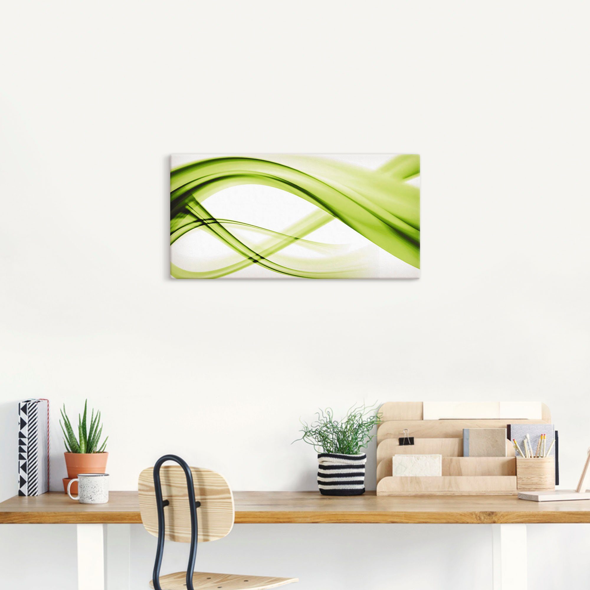 Artland Artprint Abstracte compositie als artprint op linnen, poster in verschillende formaten maten