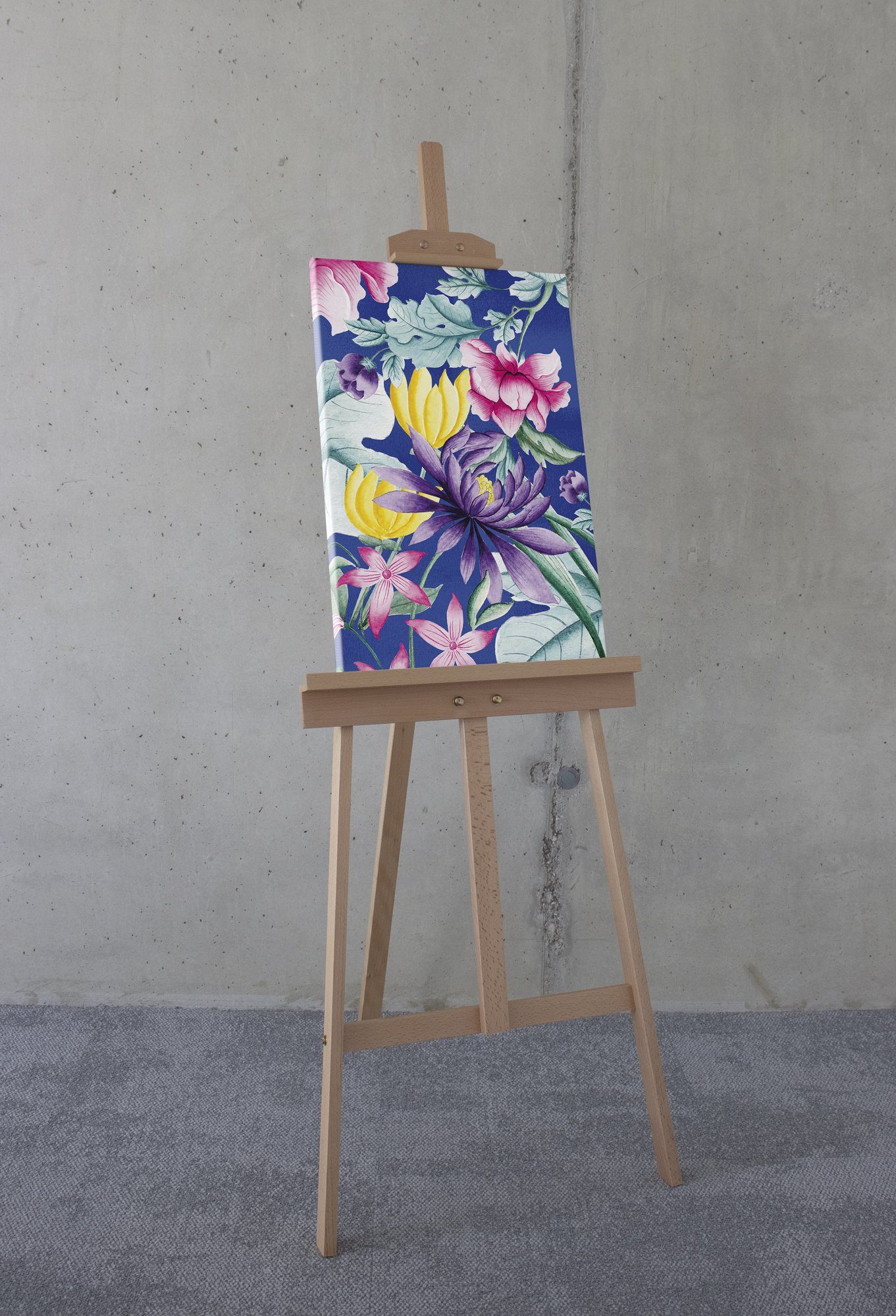 Komar Artprint op linnen Flower Kiss - Afmeting 40 x 60 cm (1 stuk)