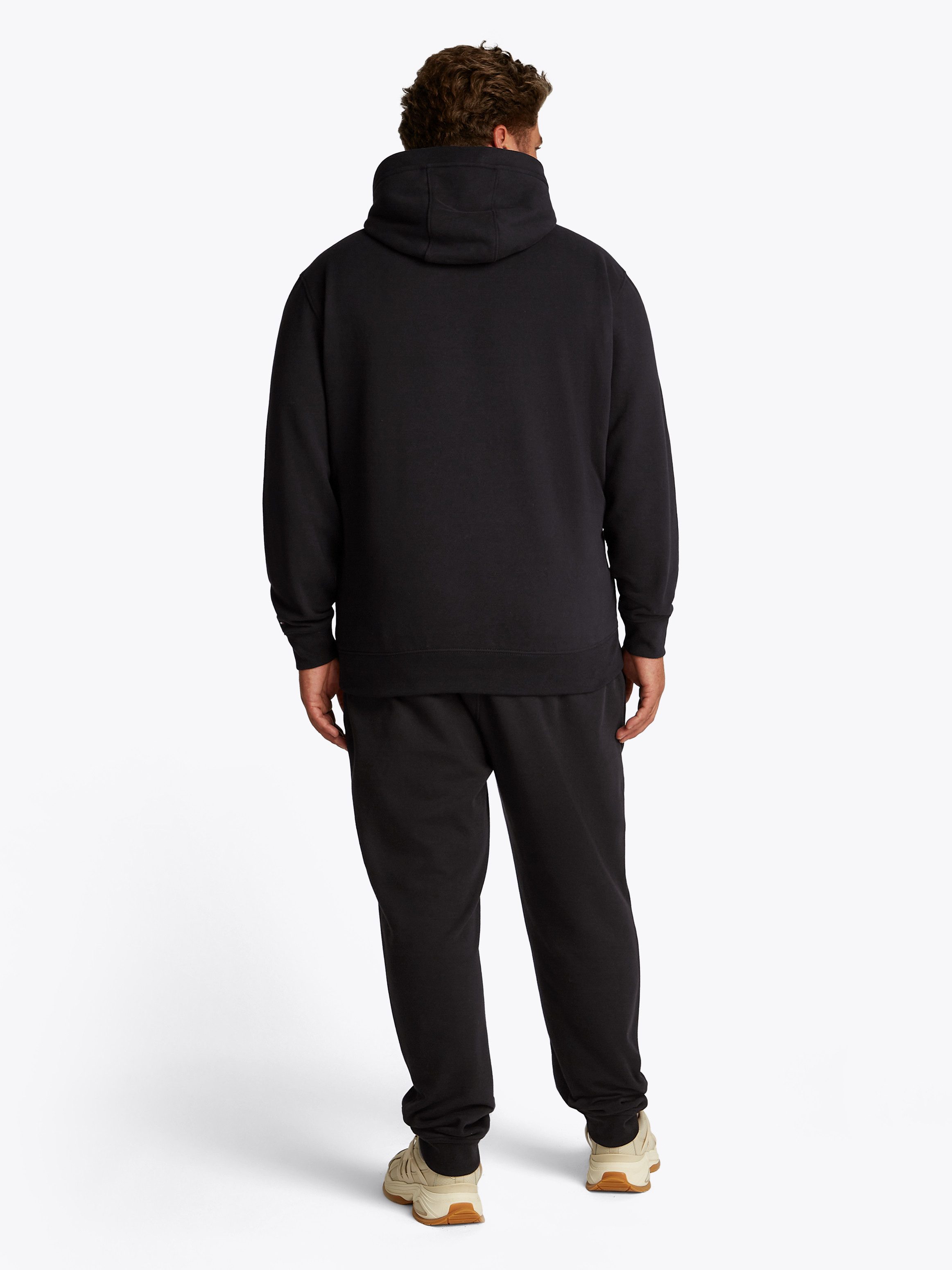 Tommy Hilfiger Sweatshirt BT-TOMMY HILFIGER HOODY-B in grote maten, logoborduring
