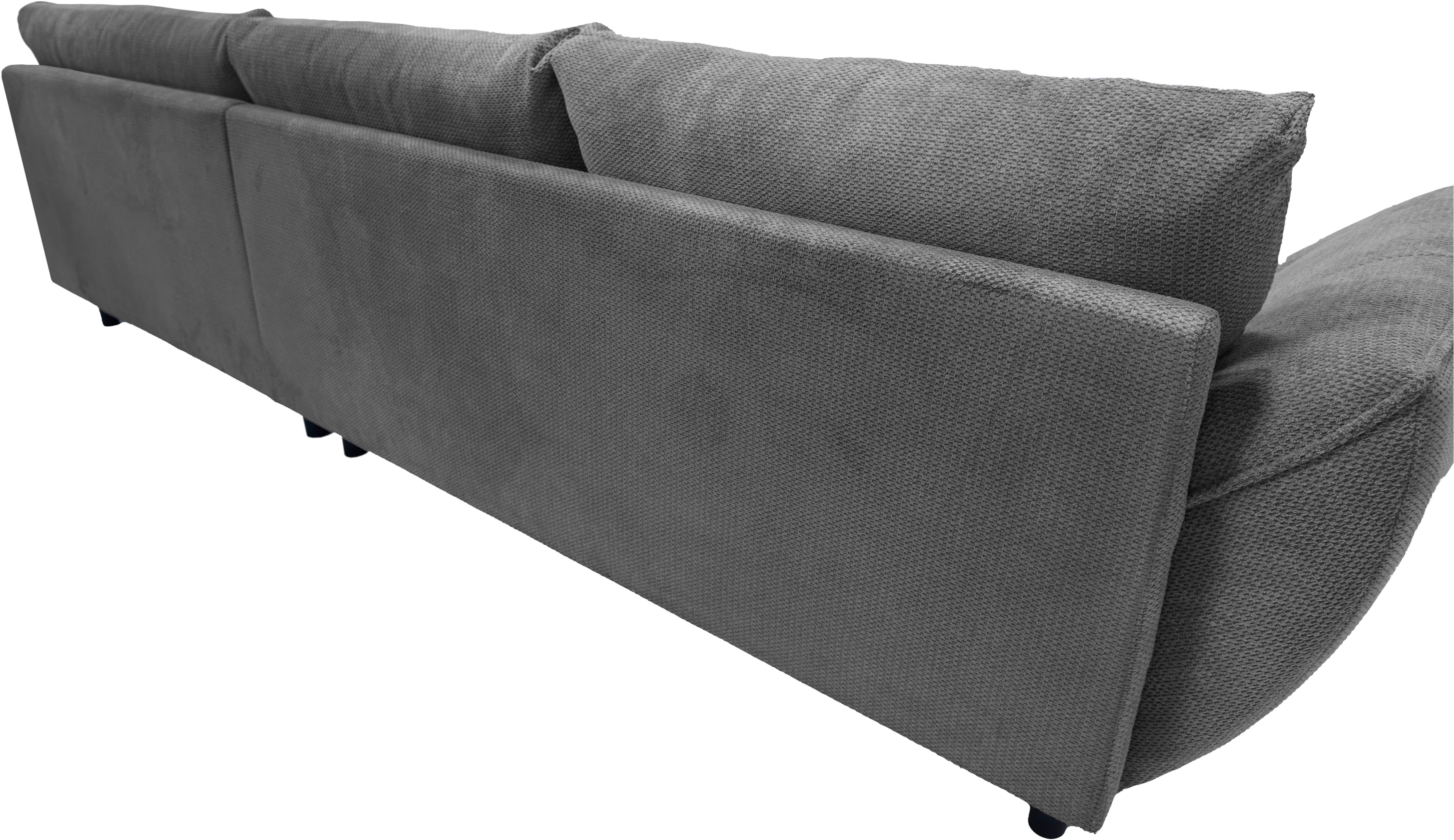 exxpo - sofa fashion Hoekbank Biarritz modern en elegant mega bank met geweldig zitcomfort, L-vorm