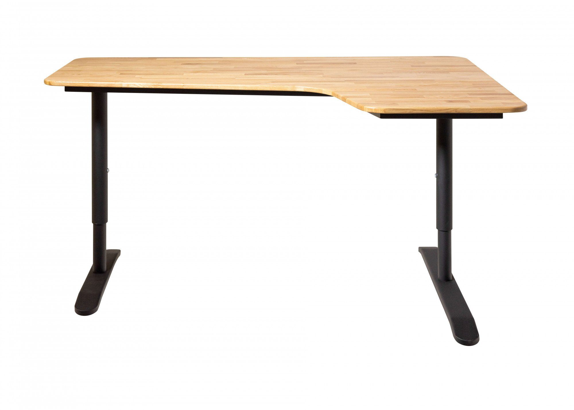 Home affaire Werkbank Vik zeer geschikt voor het thuiskantoor bureaus maat 160 cm x 66 cm x 110 cm beige