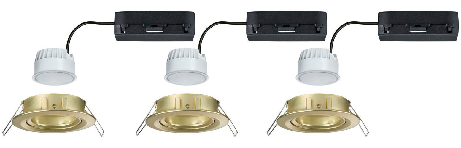 Paulmann Ledinbouwlamp LED inbouwlamp Nova Coin rond 84mm 50°