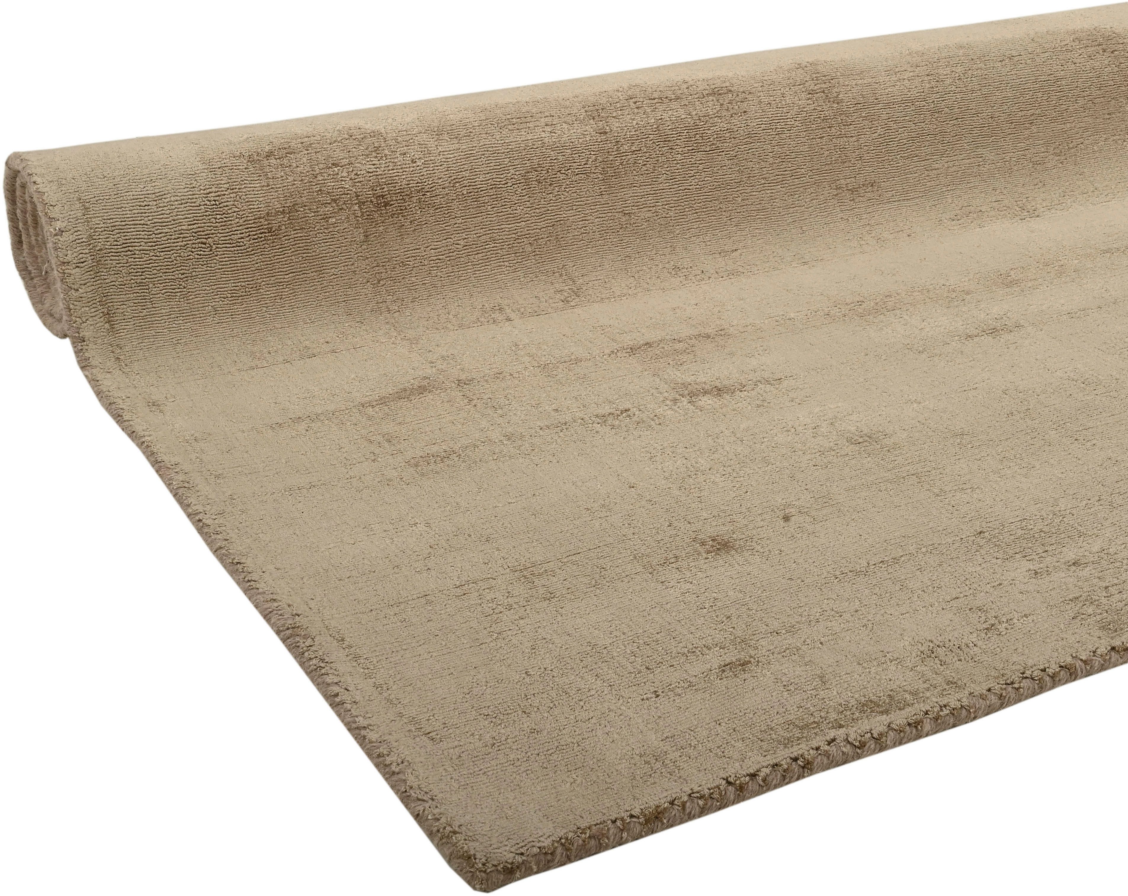 my home Vloerkleed Shirley, handgeweven viscose tapijt, kleurveranderend Handgeweven vloerkleden, woonkamer, slaapkamer, eetkamer