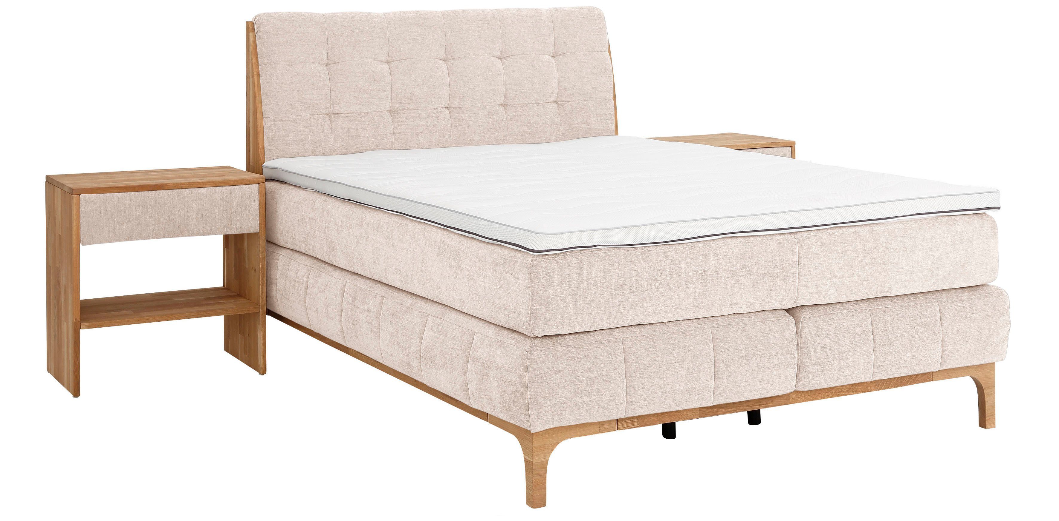 OTTO products Boxspring Jelle gecertificeerde, gerecyclede overtrekstoffen, verschillende uitvoeringen (5-delig)