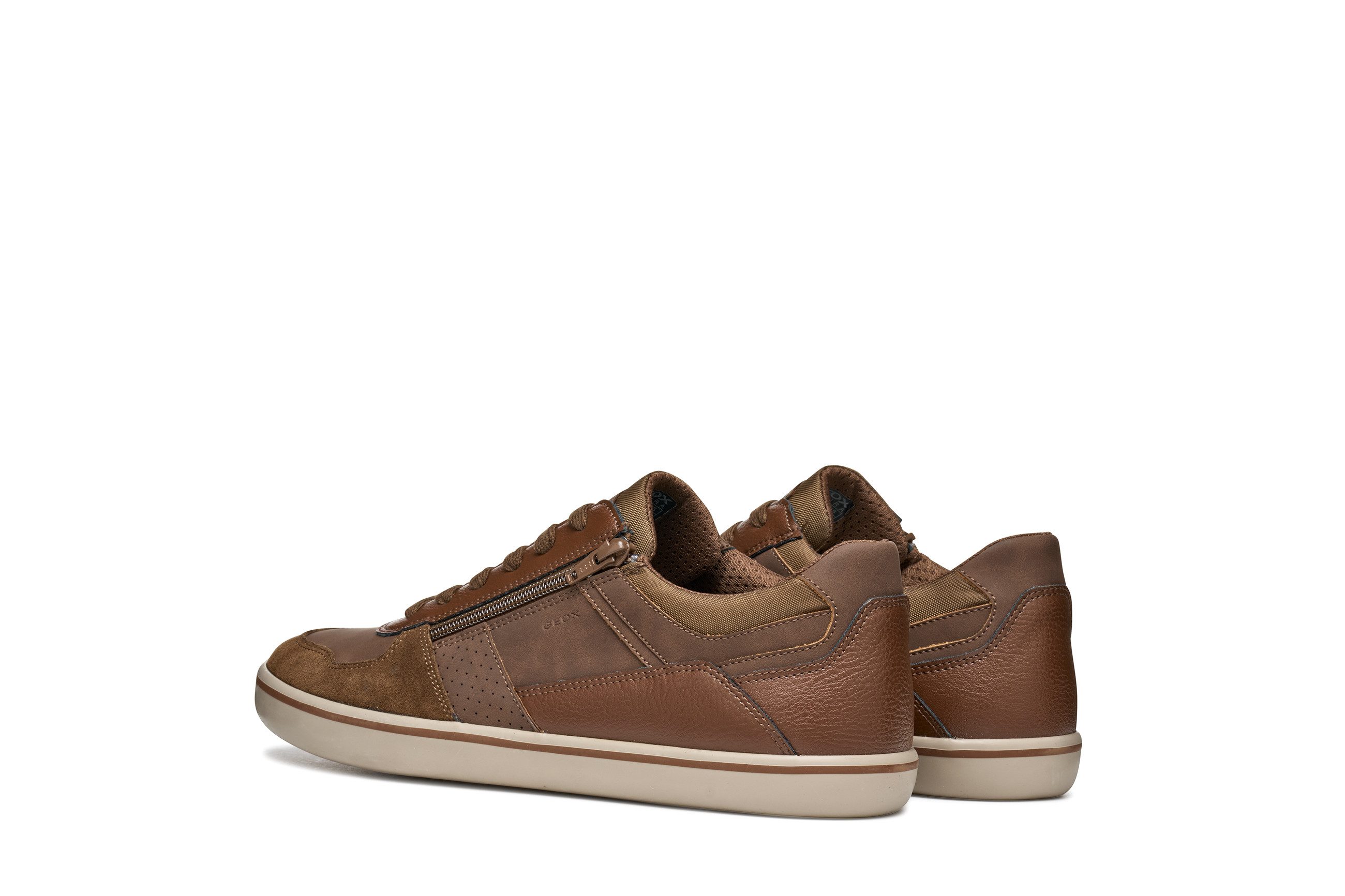 Geox Sneakers U ELVER Veterschoen, vrijetijdsschoen met textielvoering
