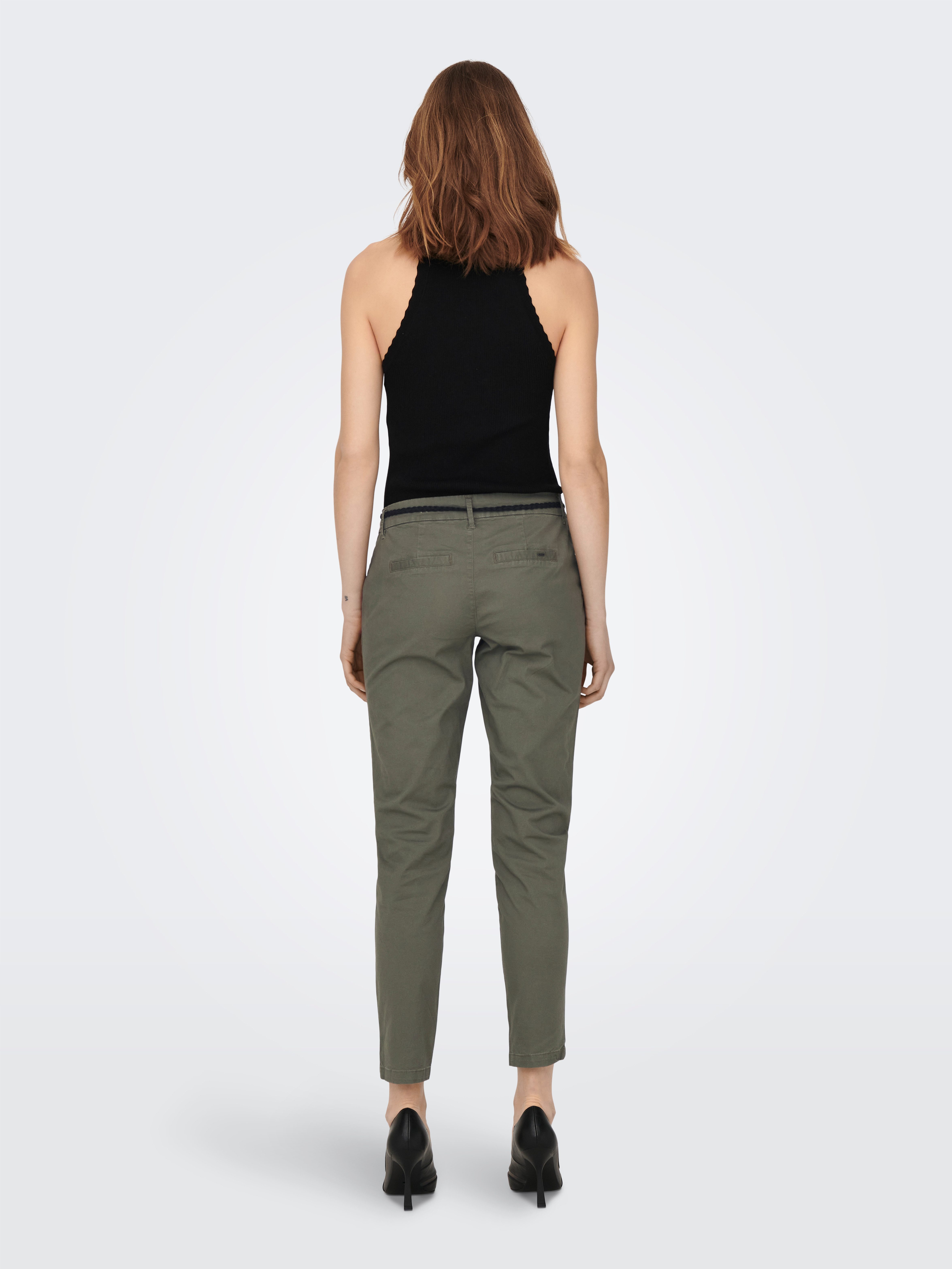 Only Chino ONLEVELYN REG ANKLE CHINO PANT PNT NOOS