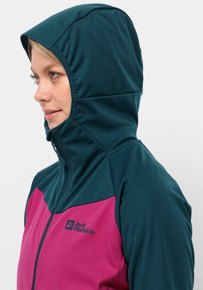 Jack Wolfskin Outdoorjack BRISSTAL HOODY W