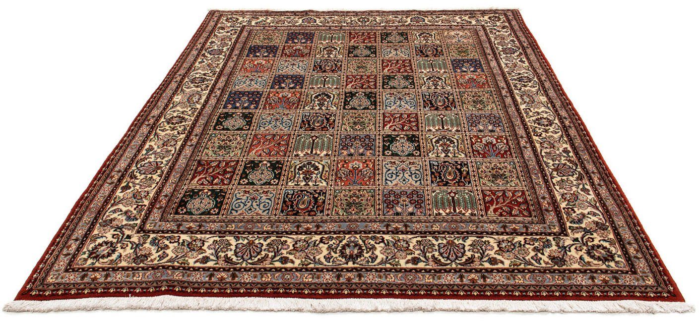 morgenland Wollen kleed Moud velden 232 x 179 cm Uniek exemplaar met certificaat