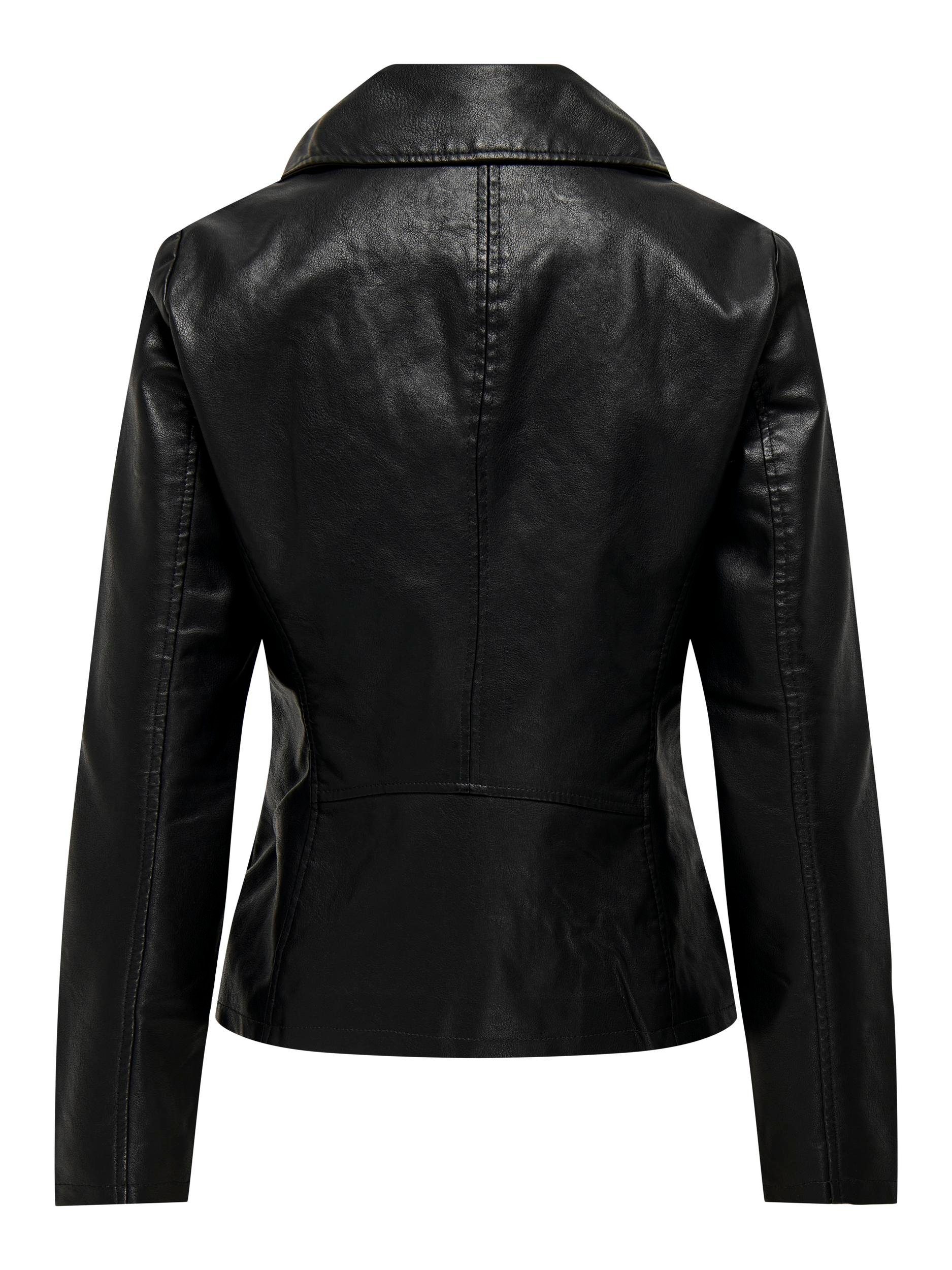 Only Imitatieleren jack ONLNEWMELISA FAUX LEATHER BIKER CC OTW